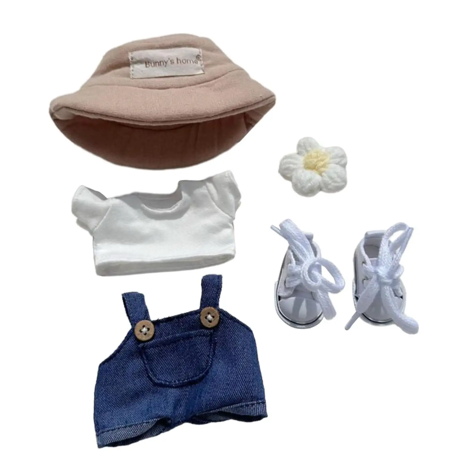 17cm Doll Clothes Dressing up Costume Accessories Photo Props DIY Doll Toy Comfortable Decorative T Shirt Pants Outifit Fashion
17cm Doll Clothes Dressing up Costume Accessories Photo Props DIY Doll Toy Comfortable Decorative T Shirt Pants Outifit Fashion