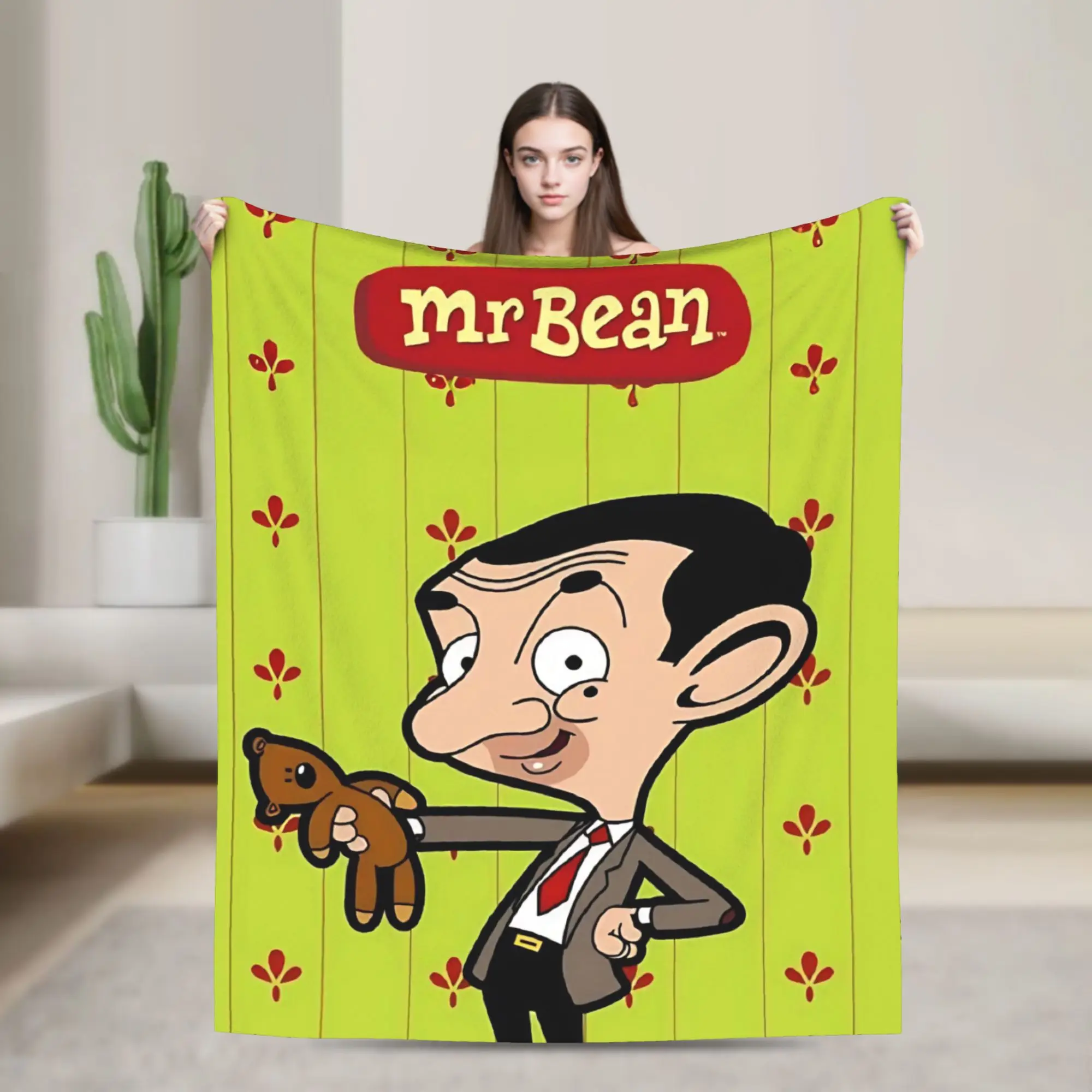 Mr Beans Warm Soft Blankets Travel Plush Throw Blanket Fluffy Outdoor Flannel Bedspread Sofa Bed Cover
Mr Beans Warm Soft Blankets Travel Plush Throw Blanket Fluffy Outdoor Flannel Bedspread Sofa Bed Cover
