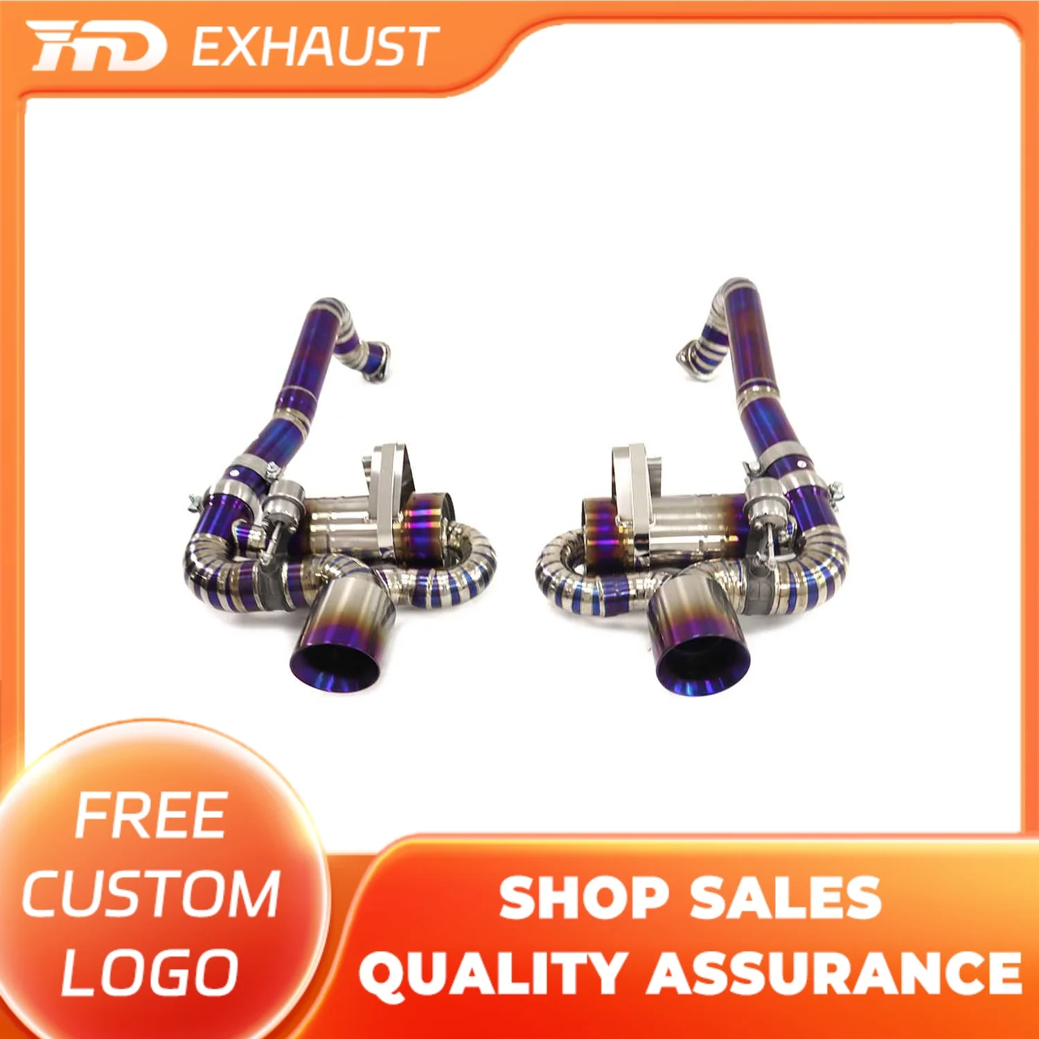 HMD Exhaust Titanium Alloy Valve Catback for Porsche 718 982 2.0T Racing Accessories Exhaust Performance System
HMD Exhaust Titanium Alloy Valve Catback for Porsche 718 982 2.0T Racing Accessories Exhaust Performance System