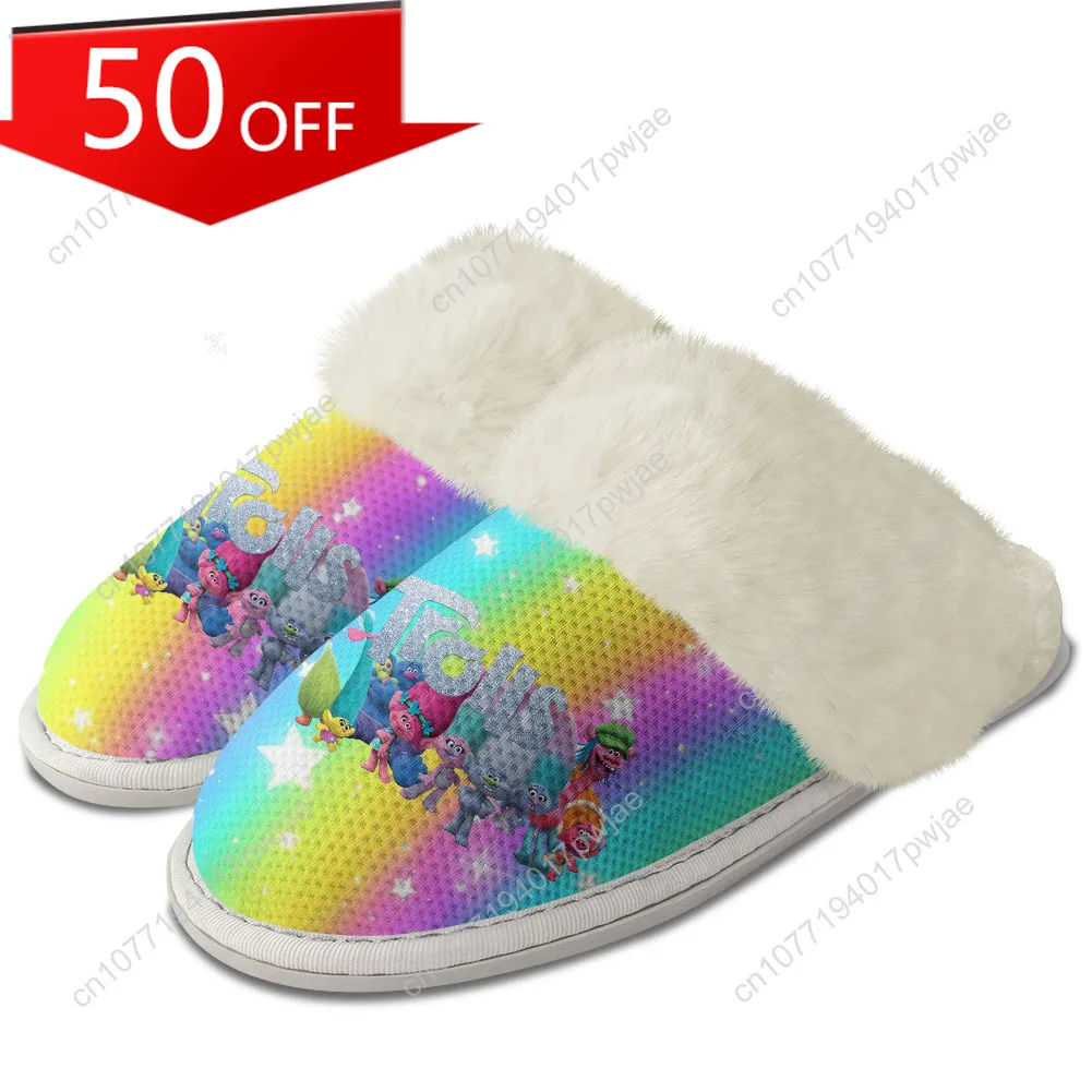 Trolls Adult Version Slippers Keep Warm Shoes Star Mens Womens Home Cotton Bedroom Winter Warmth Fleece-Lined Slipper
Trolls Adult Version Slippers Keep Warm Shoes Star Mens Womens Home Cotton Bedroom Winter Warmth Fleece-Lined Slipper