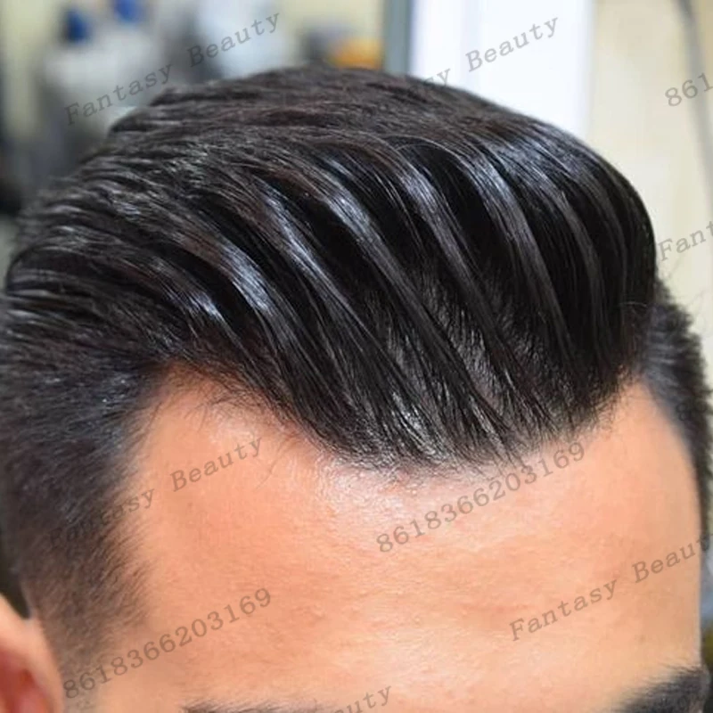 Super Durable Mono Lace Top Ntaural Hairline Man Human Hair Wigs Replacement Black Men Toupee Capillary Prosthesis System Units
Super Durable Mono Lace Top Ntaural Hairline Man Human Hair Wigs Replacement Black Men Toupee Capillary Prosthesis System Units