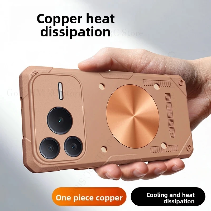 For Honor Power 2 Hard Silicone Copper Heat Dissipation Case For Honor Win RT Heavy Duty Protection Magnetic For Magsafe Cover
For Honor Power 2 Hard Silicone Copper Heat Dissipation Case For Honor Win RT Heavy Duty Protection Magnetic For Magsafe Cover