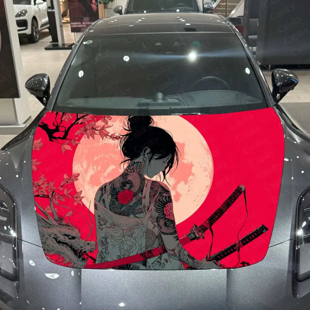 The Warrior's Back Car Hood Decal, Durable PVC Vinyl Wrap For Most Vehicles, Engine Cover Protective Film, Realistic Pattern Des
The Warrior's Back Car Hood Decal, Durable PVC Vinyl Wrap For Most Vehicles, Engine Cover Protective Film, Realistic Pattern Des