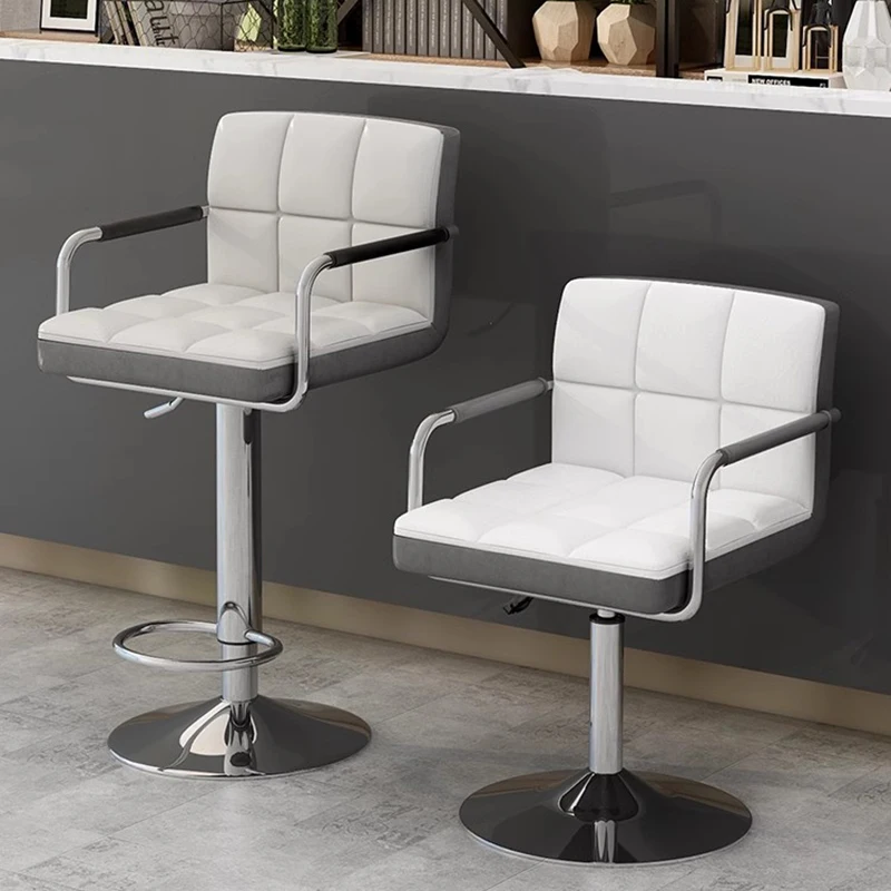Commercial Minimalist Retro Bar Stools Nordic Designer White Modern Bar Stools Restaurant Leather Luxury Silla Gamer Furniture
Commercial Minimalist Retro Bar Stools Nordic Designer White Modern Bar Stools Restaurant Leather Luxury Silla Gamer Furniture