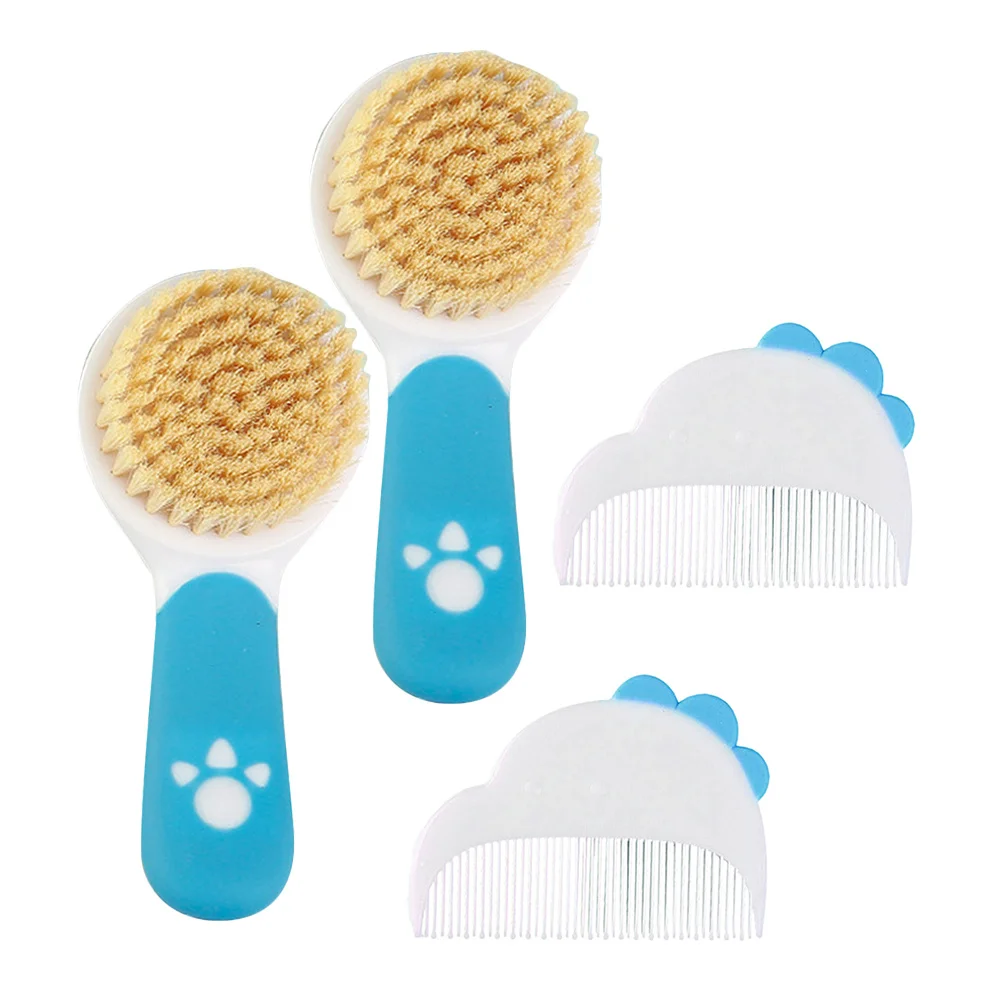 2Set Soft Bristle Baby Brush Set for Newborns Toddlers Detangles Fine Hair Promotes Scalp Health Perfect Baby Shower Gift
2Set Soft Bristle Baby Brush Set for Newborns Toddlers Detangles Fine Hair Promotes Scalp Health Perfect Baby Shower Gift