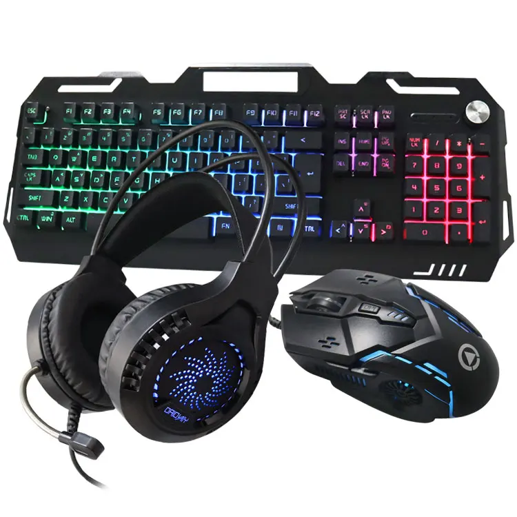 RGB 104 Key Gaming Mechanical Keyboard Wired Desktop with LED Mouse Headphone Combo for PC Computer
RGB 104 Key Gaming Mechanical Keyboard Wired Desktop with LED Mouse Headphone Combo for PC Computer