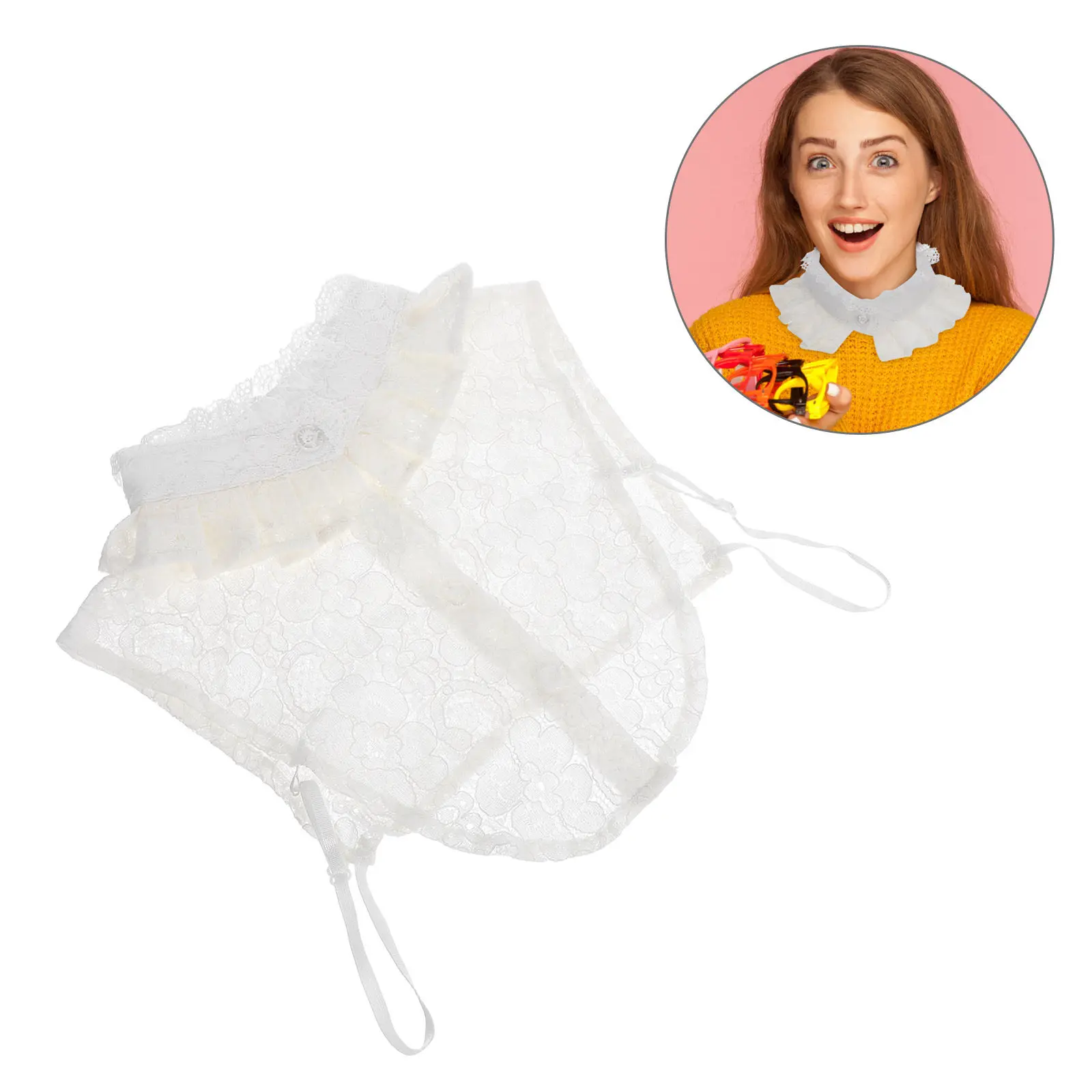 Женский кружевной съемный воротник-имитация, элегантное украшение для рубашки, для офиса, вечеринки, свадьбы, легкий и удобный элемент гардероба
Женский кружевной съемный воротник-имитация, элегантное украшение для рубашки, для офиса, вечеринки, свадьбы, легкий и удобный элемент гардероба