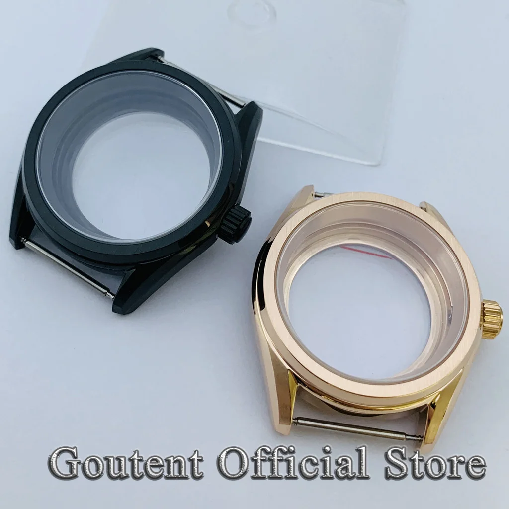 Gouten 38mm sapphire glass case transparent back cover Fit NH35 N36 ETA2824 PT5000 automatic movement watch accessories
Gouten 38mm sapphire glass case transparent back cover Fit NH35 N36 ETA2824 PT5000 automatic movement watch accessories