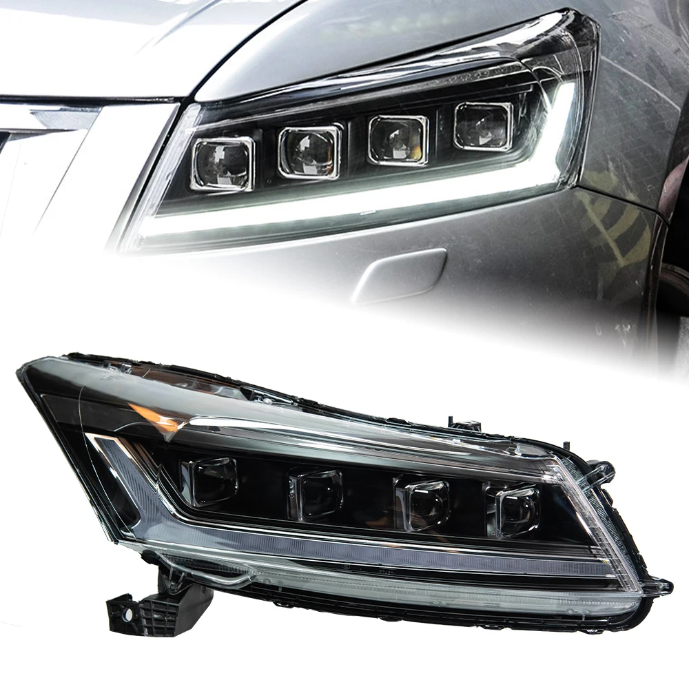 AKD Car Head Lamp for Honda Accord LED Headlight 2008-2012 Headlights Accord DRL Turn Signal High Beam Projector Lens
AKD Car Head Lamp for Honda Accord LED Headlight 2008-2012 Headlights Accord DRL Turn Signal High Beam Projector Lens