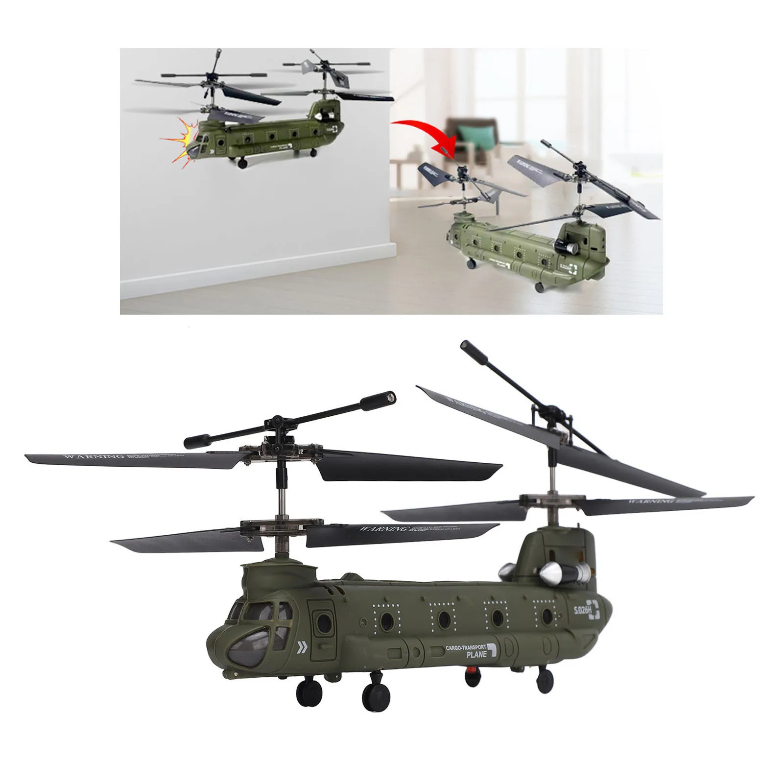 RC Helicopter Propeller Stable Performance Altitude Hold Remote Control Helicopter Versatile for Beginners for Indoor
RC Helicopter Propeller Stable Performance Altitude Hold Remote Control Helicopter Versatile for Beginners for Indoor
