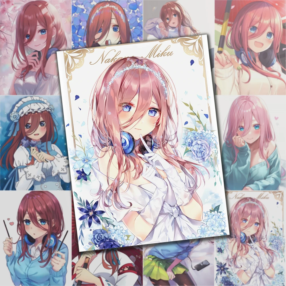 Kawaii Nakano Miku Stickers The Quintessential Quintuplets Anime Sticker Decoration Laptop Scrapbooking Wall Girls Cartoon Decal
Kawaii Nakano Miku Stickers The Quintessential Quintuplets Anime Sticker Decoration Laptop Scrapbooking Wall Girls Cartoon Decal