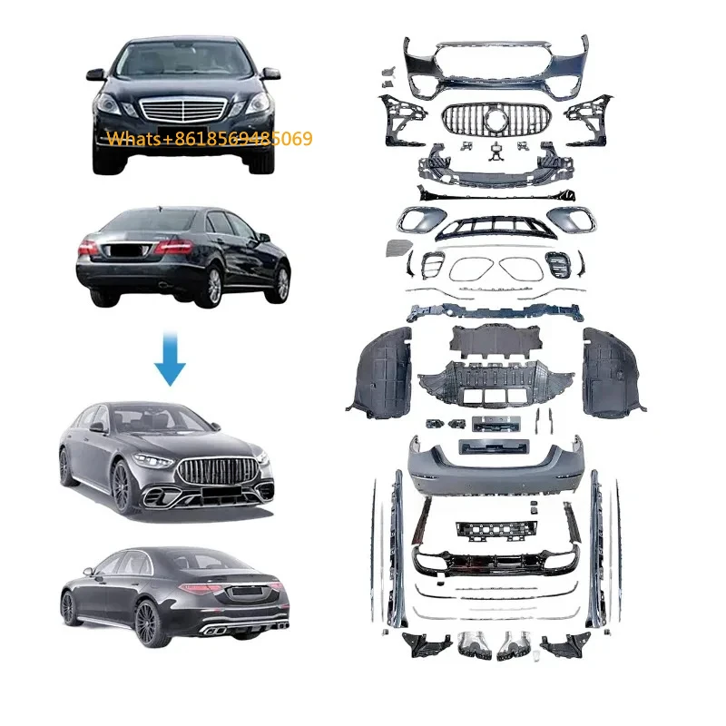High Quality Car Bumper Modified Body Kit E300Up To E450 Tuning Facelift Pp Material Spot
High Quality Car Bumper Modified Body Kit E300Up To E450 Tuning Facelift Pp Material Spot