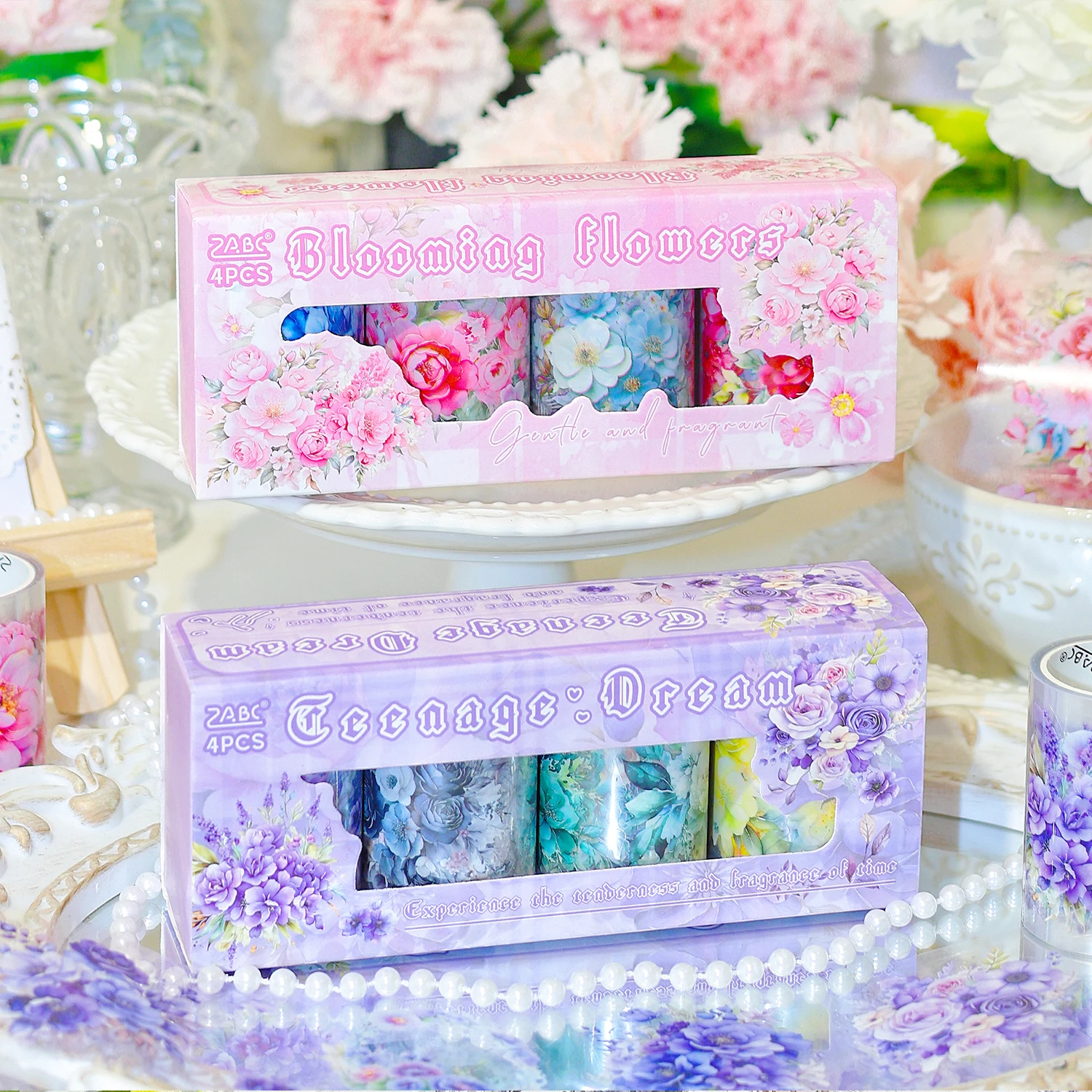 4 Rolls Laser Blue Red Flower Japanese PET Tape Set Decorative Masking Tape Scrapbooking Stickers Journal Aesthetic Stationery
4 Rolls Laser Blue Red Flower Japanese PET Tape Set Decorative Masking Tape Scrapbooking Stickers Journal Aesthetic Stationery