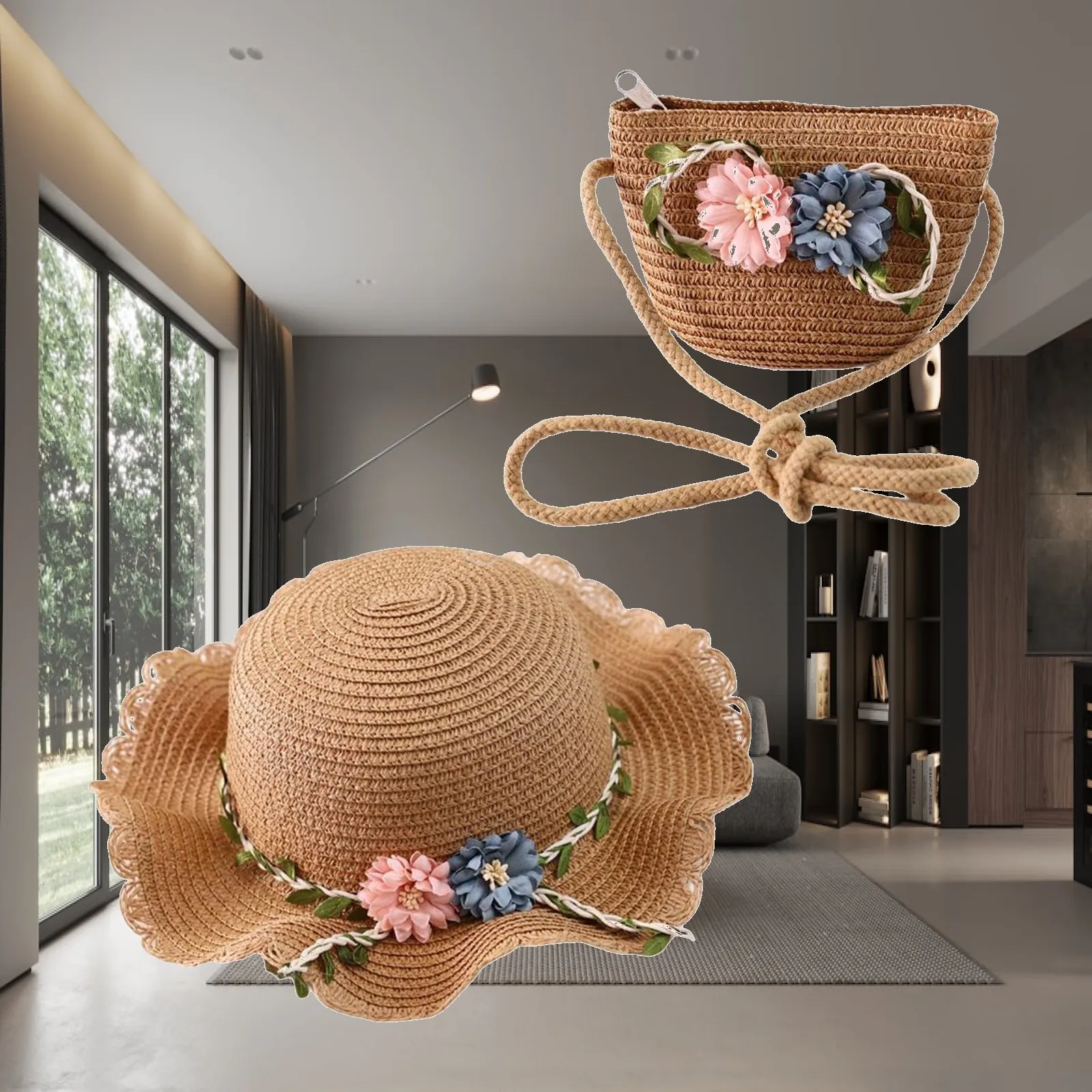 Children's Sun Hat Small Bag Fisherman Hat Sun Protection Foldable Clothing Summer for Party Tourism Vacation
Children's Sun Hat Small Bag Fisherman Hat Sun Protection Foldable Clothing Summer for Party Tourism Vacation