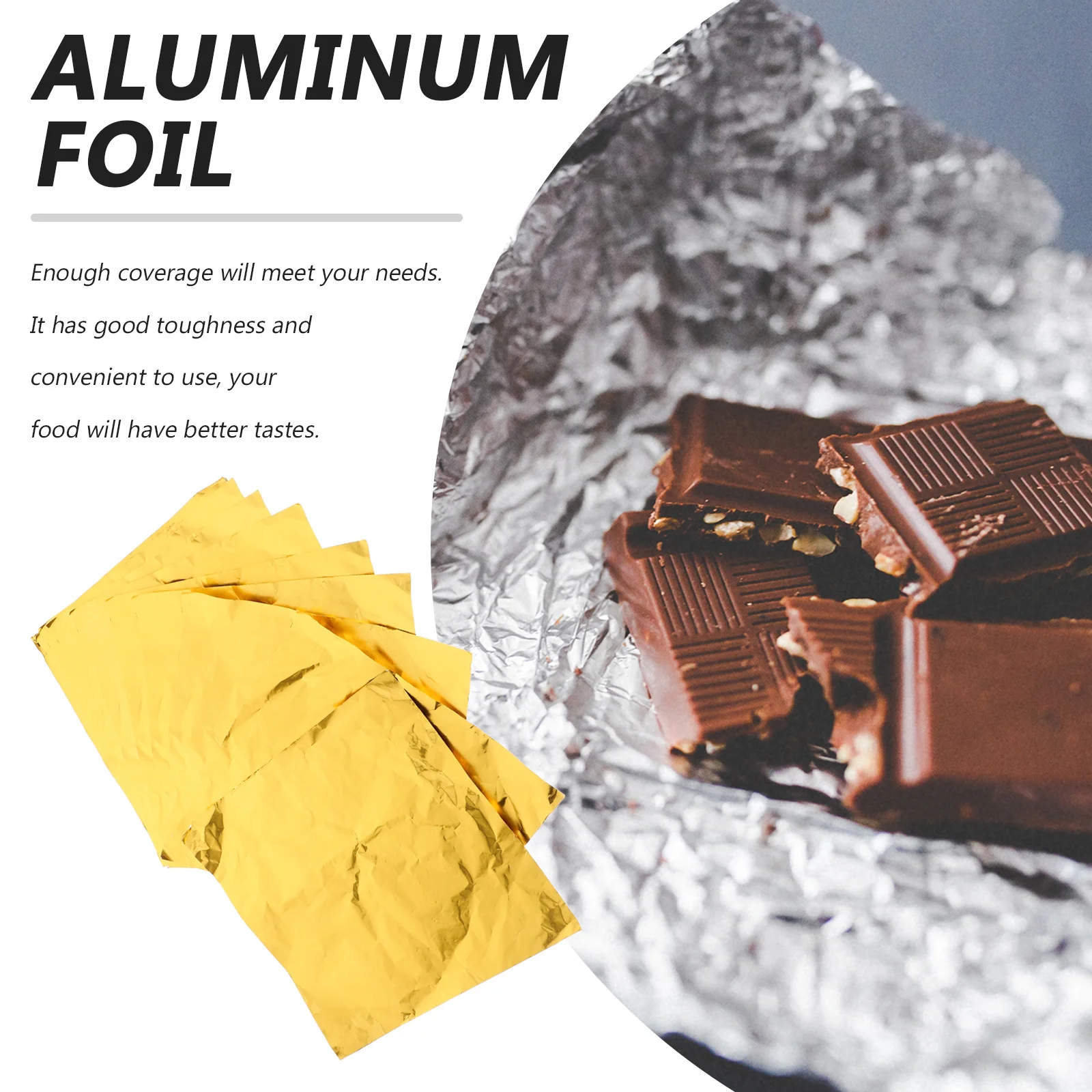 100pcs Food Packaging Aluminum Foil Tin Foil For Bbq Home Kitchen Use Candy Wrapper Golden Kitchenware Tools
100pcs Food Packaging Aluminum Foil Tin Foil For Bbq Home Kitchen Use Candy Wrapper Golden Kitchenware Tools