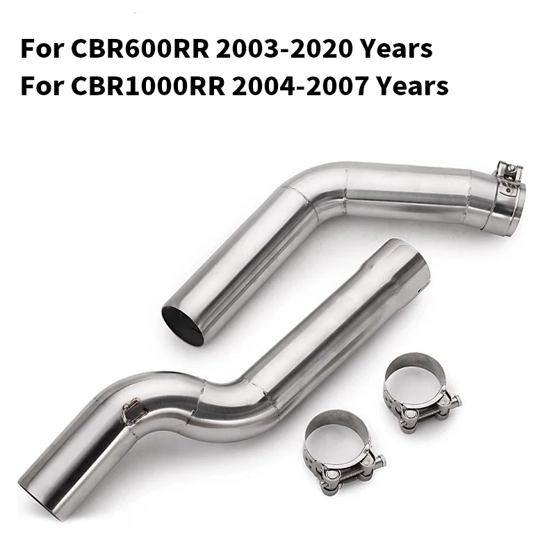 For CBR600RR F5 2003 2004 2005-2015 CBR1000RR 2004-2007 Exhaust Middle Link Pipe Connect 51MM muffler
For CBR600RR F5 2003 2004 2005-2015 CBR1000RR 2004-2007 Exhaust Middle Link Pipe Connect 51MM muffler