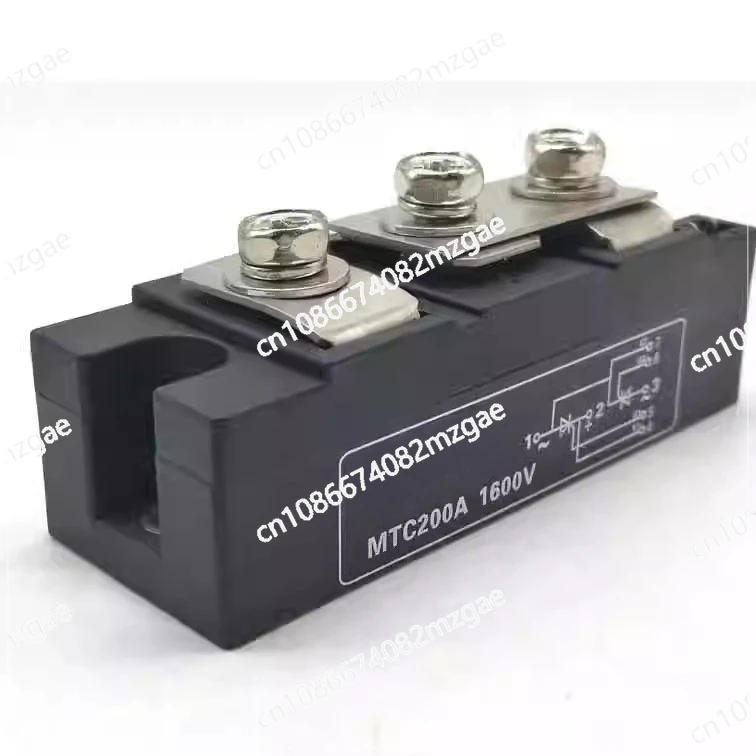 Standard and sufficient accessories: MTC-150A, MTC-160A, MTC-200A 1600V silicon-controlled rectifier (SCR) modules
Standard and sufficient accessories: MTC-150A, MTC-160A, MTC-200A 1600V silicon-controlled rectifier (SCR) modules