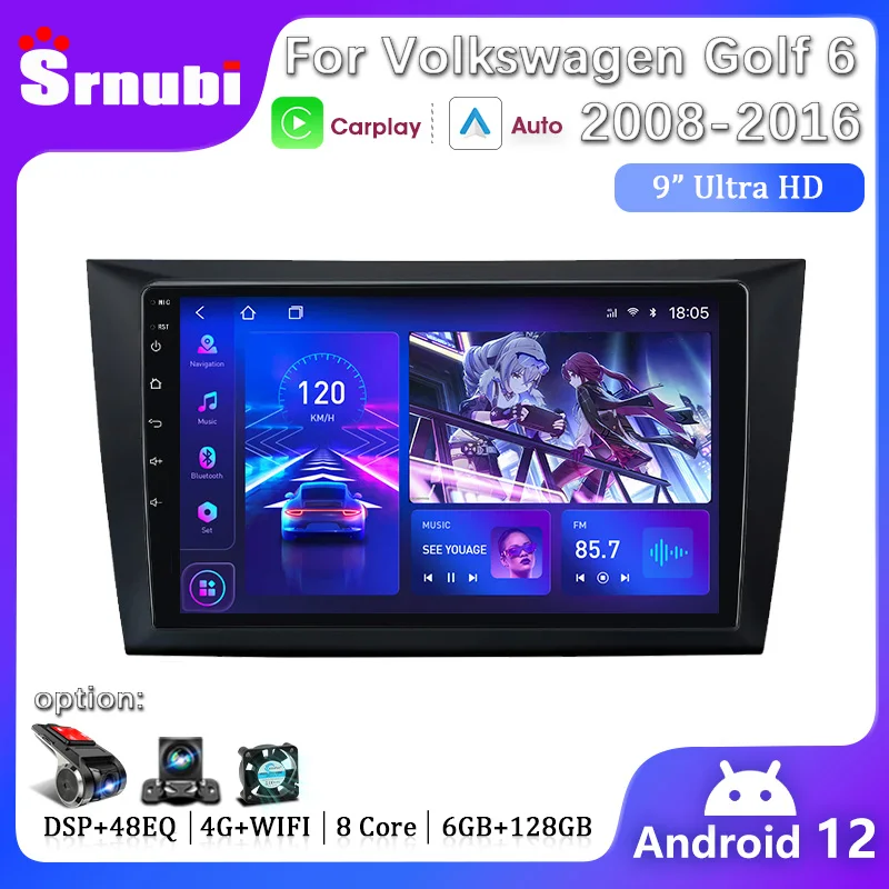 Wireless Carplay 2Din Android Car Radio for VW Volkswagen Golf 6 2008-2016 Multimedia Player Auto Stereo Navigation Head Unit
Wireless Carplay 2Din Android Car Radio for VW Volkswagen Golf 6 2008-2016 Multimedia Player Auto Stereo Navigation Head Unit