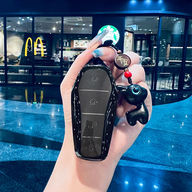 Silicone Holder Chain Key Case Car Key Cover for BYD Atto 3 Han EV Dolphin Song PRO Max Tang DM Yuan Dolphin E2 Qin PLUS
Silicone Holder Chain Key Case Car Key Cover for BYD Atto 3 Han EV Dolphin Song PRO Max Tang DM Yuan Dolphin E2 Qin PLUS