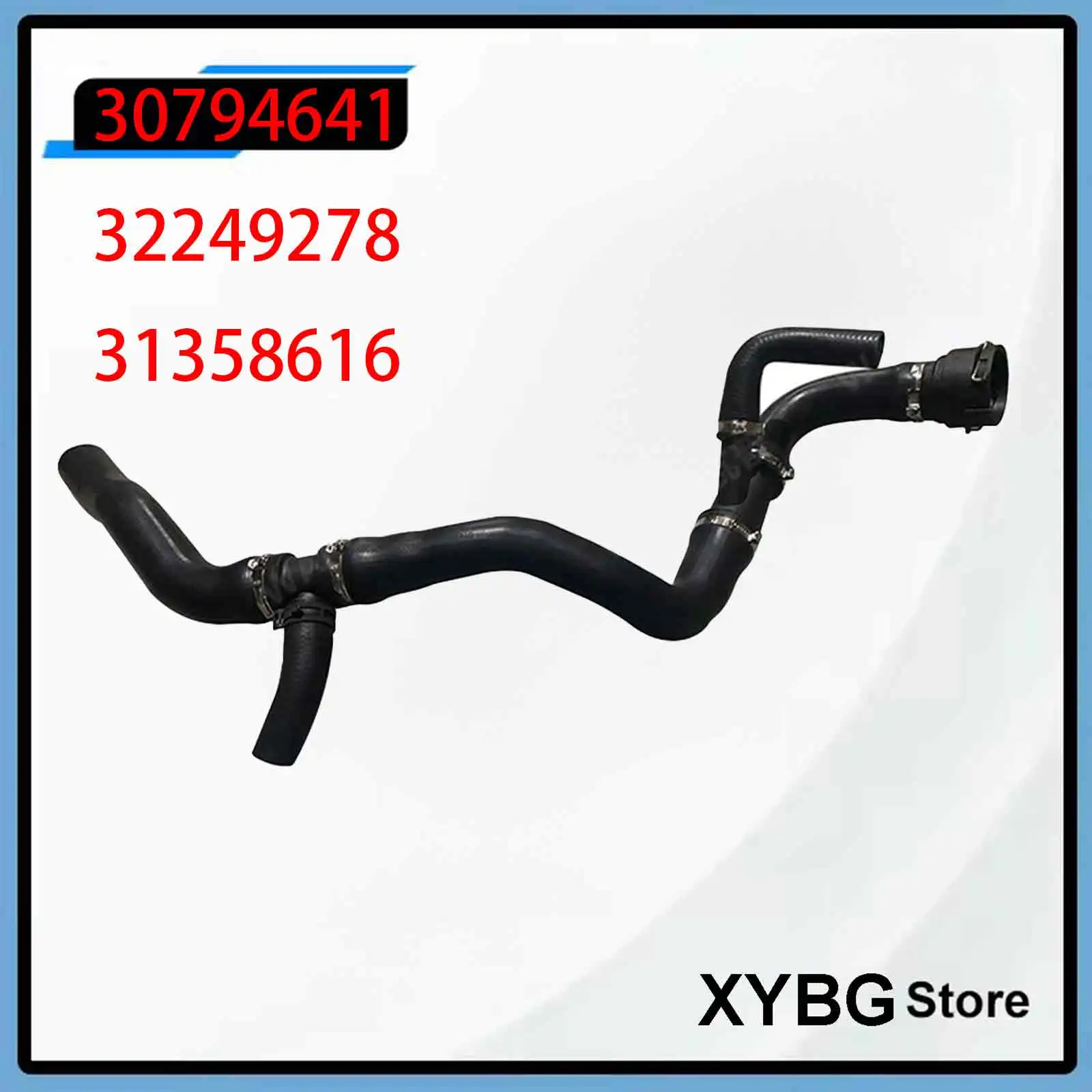 Engine Coolant Pipe For Volvo XC60 S80L V70 Lower Water Tank Radiator Hose 30794641 32249278 31358616 Car Accessories
Engine Coolant Pipe For Volvo XC60 S80L V70 Lower Water Tank Radiator Hose 30794641 32249278 31358616 Car Accessories