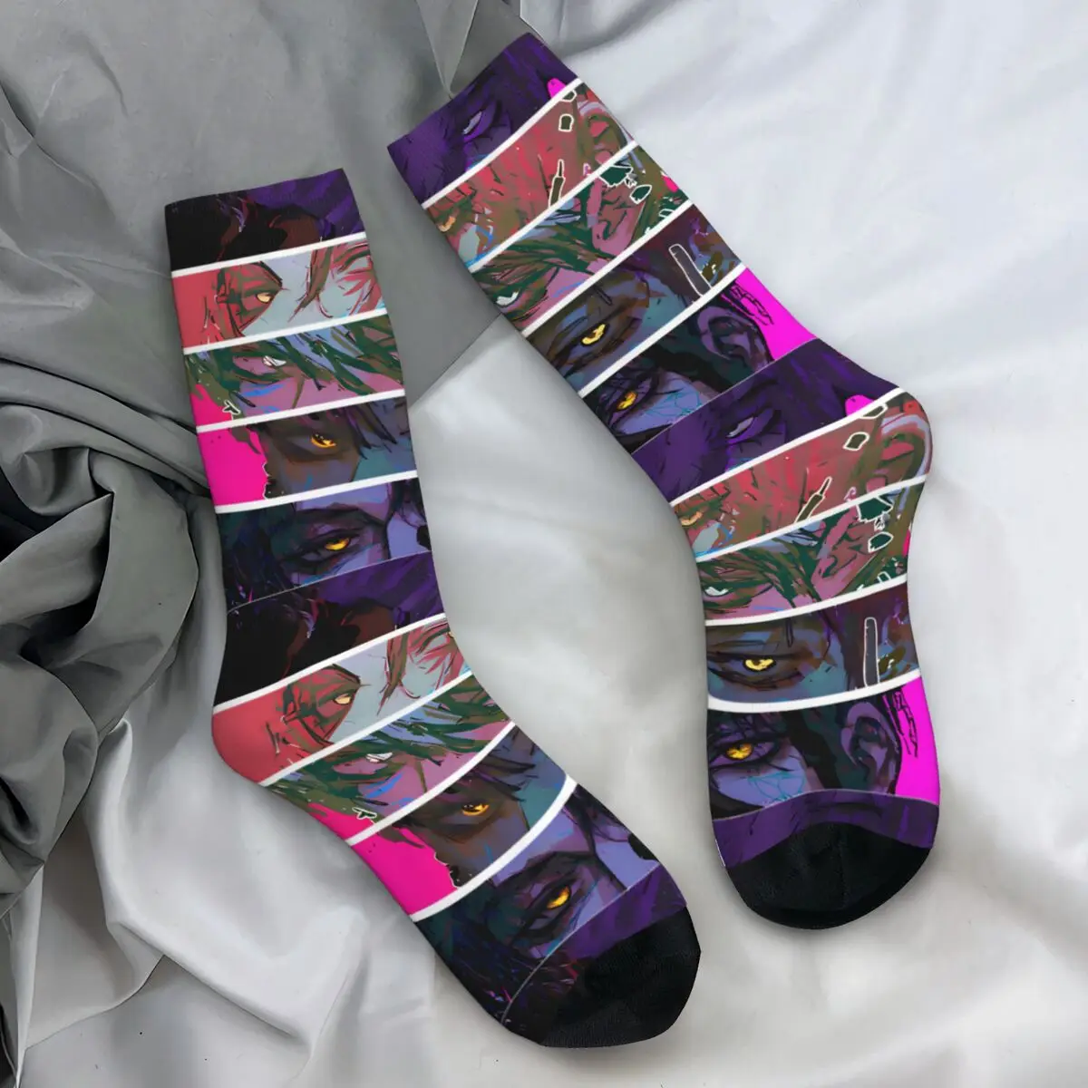 Saja Boys Kpop Demon Hunters Huntrix Socks Fashion Stockings Winter Anti Skid Couple Socks Warm Soft Printed Outdoor Socks
Saja Boys Kpop Demon Hunters Huntrix Socks Fashion Stockings Winter Anti Skid Couple Socks Warm Soft Printed Outdoor Socks