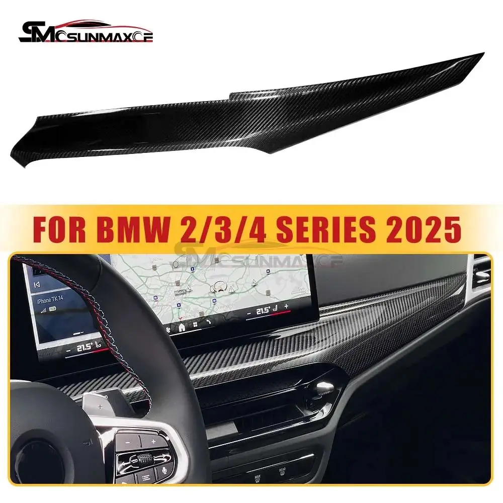 Real Carbon Fiber Interior Dashboard Cover Car Accessories LHD For 2025 BMW 2 3 4 Series G42 G20 G22 G28 M2 G87 M3 G80 M4 G82
Real Carbon Fiber Interior Dashboard Cover Car Accessories LHD For 2025 BMW 2 3 4 Series G42 G20 G22 G28 M2 G87 M3 G80 M4 G82