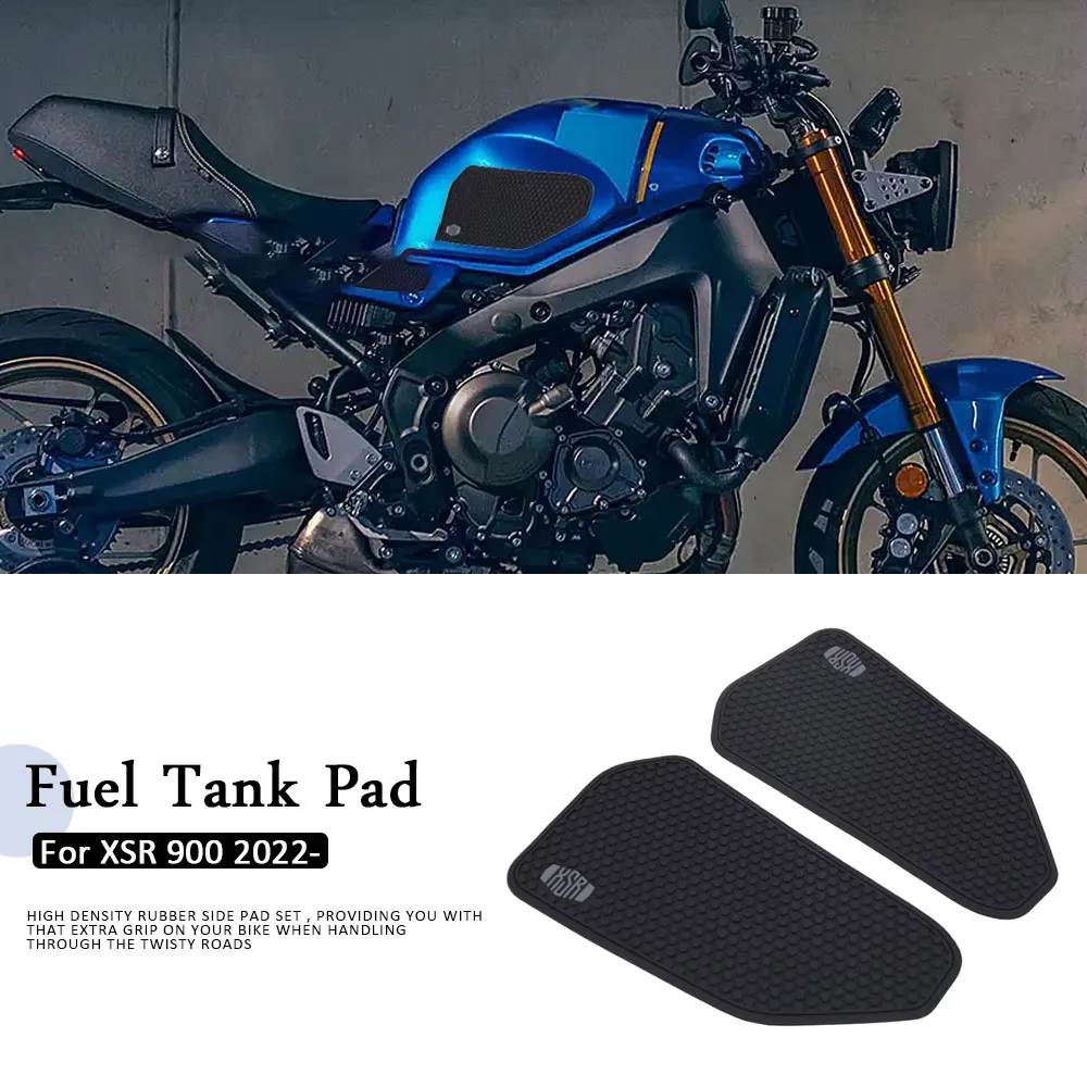 Logo Anti-Slip Fuel Tank Pad Kit Motorcycle Accessories Set of Black Knee Pads New For Yamaha XSR900 xsr900 XSR 900 2022 2023 
Logo Anti-Slip Fuel Tank Pad Kit Motorcycle Accessories Set of Black Knee Pads New For Yamaha XSR900 xsr900 XSR 900 2022 2023