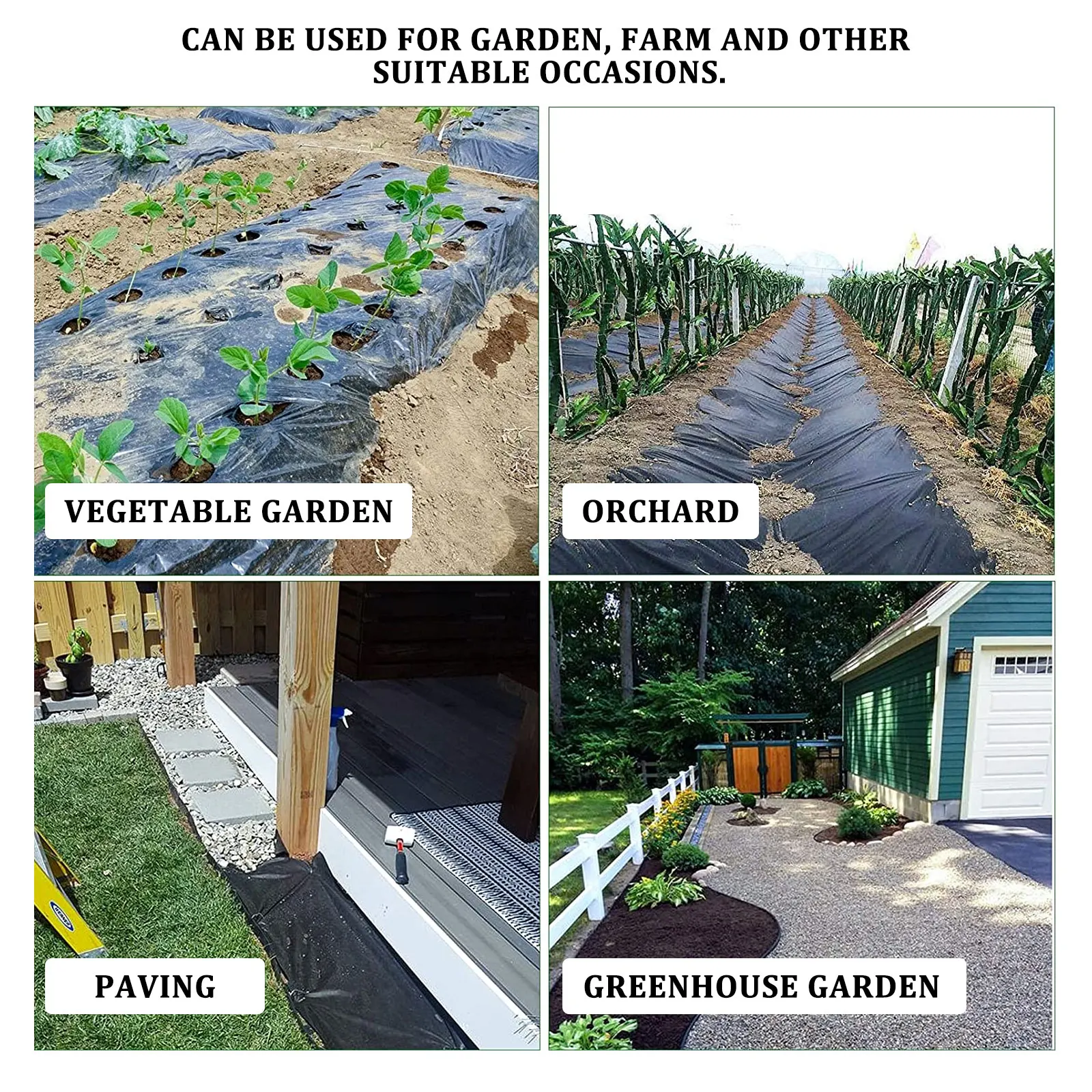 Heavy Duty Landscape Fabric Barrier For Garden Outdoor Ground Cover Mat Durablegarden Weed Barrier Fabric Plant
Heavy Duty Landscape Fabric Barrier For Garden Outdoor Ground Cover Mat Durablegarden Weed Barrier Fabric Plant