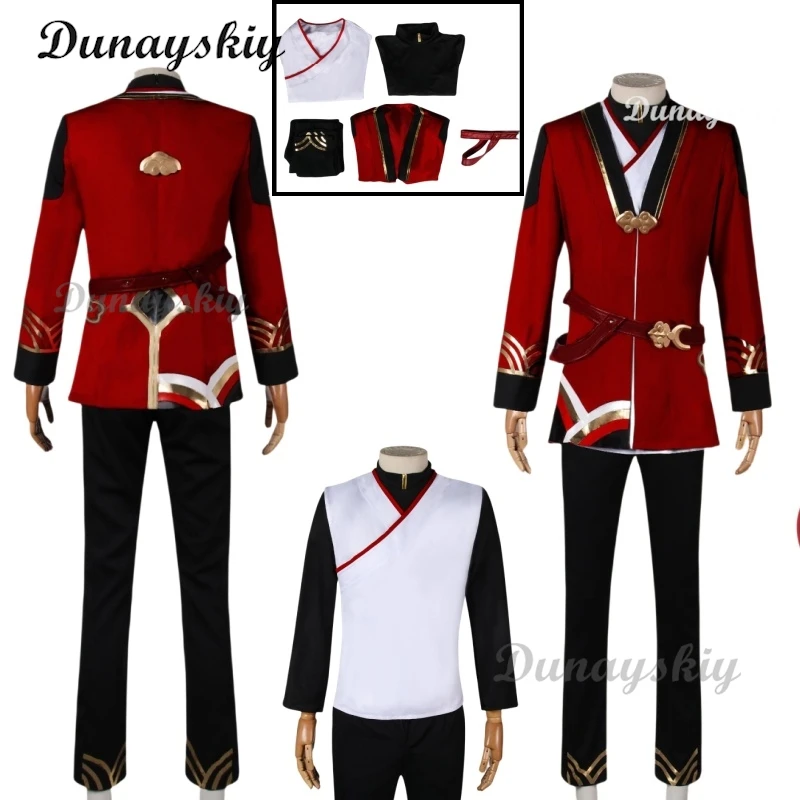 Honkai Star Rail Gongzao Department Cosplay Costume Wig TGongzao Department Uniform Hat Earrings Halloween Party Men Props 
Honkai Star Rail Gongzao Department Cosplay Costume Wig TGongzao Department Uniform Hat Earrings Halloween Party Men Props