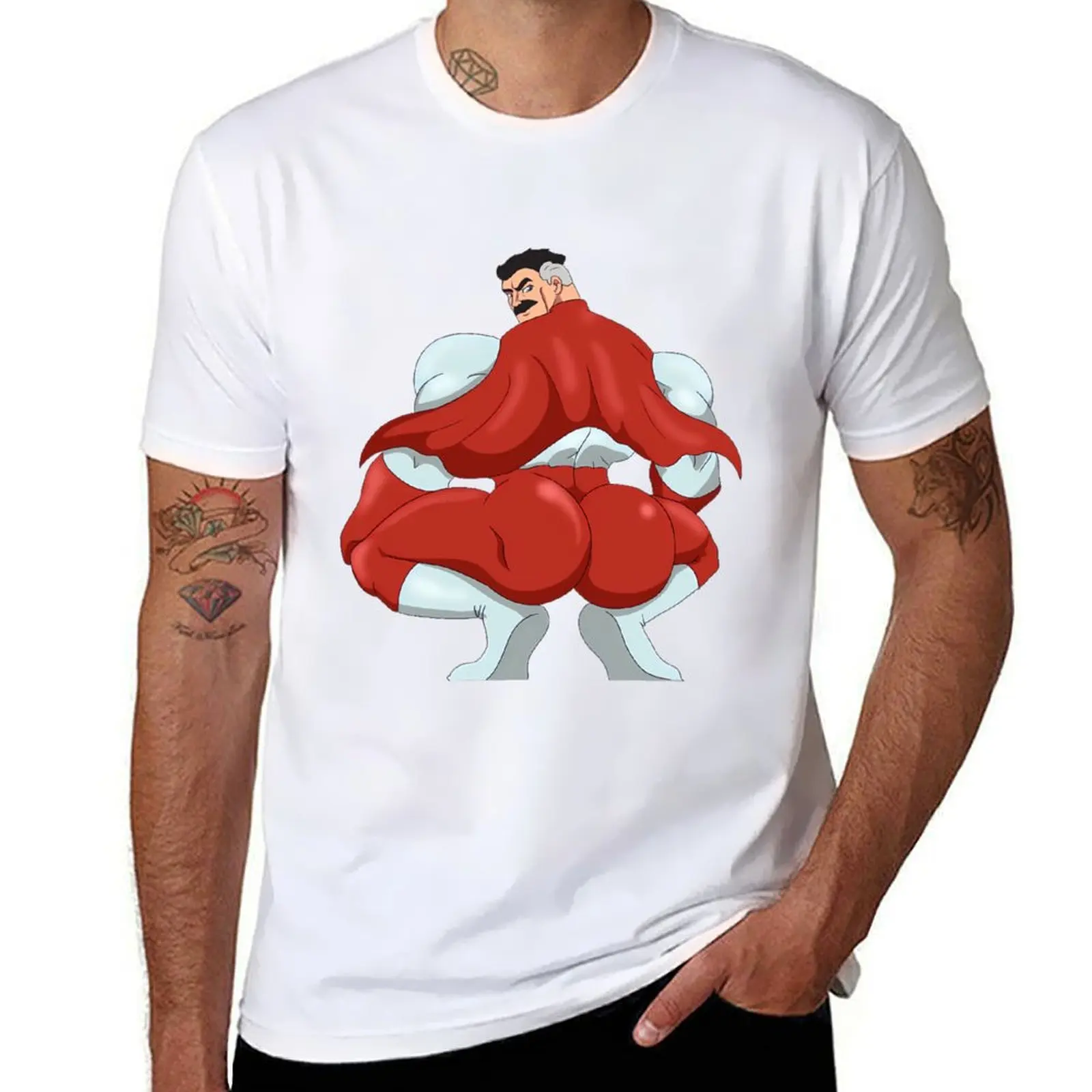 Omni-Man T-Shirt Basic Regular Fit Casual T-Shirt
Omni-Man T-Shirt Basic Regular Fit Casual T-Shirt