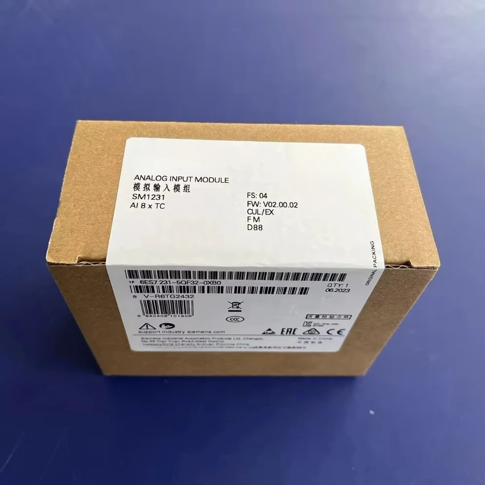 100% brand new original S7-1200 6ES7231-5QF32-0XB0 PLC analog input module
100% brand new original S7-1200 6ES7231-5QF32-0XB0 PLC analog input module