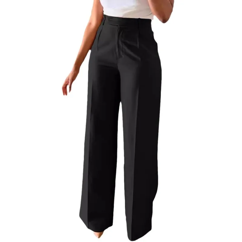 1pcs Women's High Waist Drape Straight Leg Pants Casual Blazer Long Trousers Loose Home Wear
1pcs Women's High Waist Drape Straight Leg Pants Casual Blazer Long Trousers Loose Home Wear
