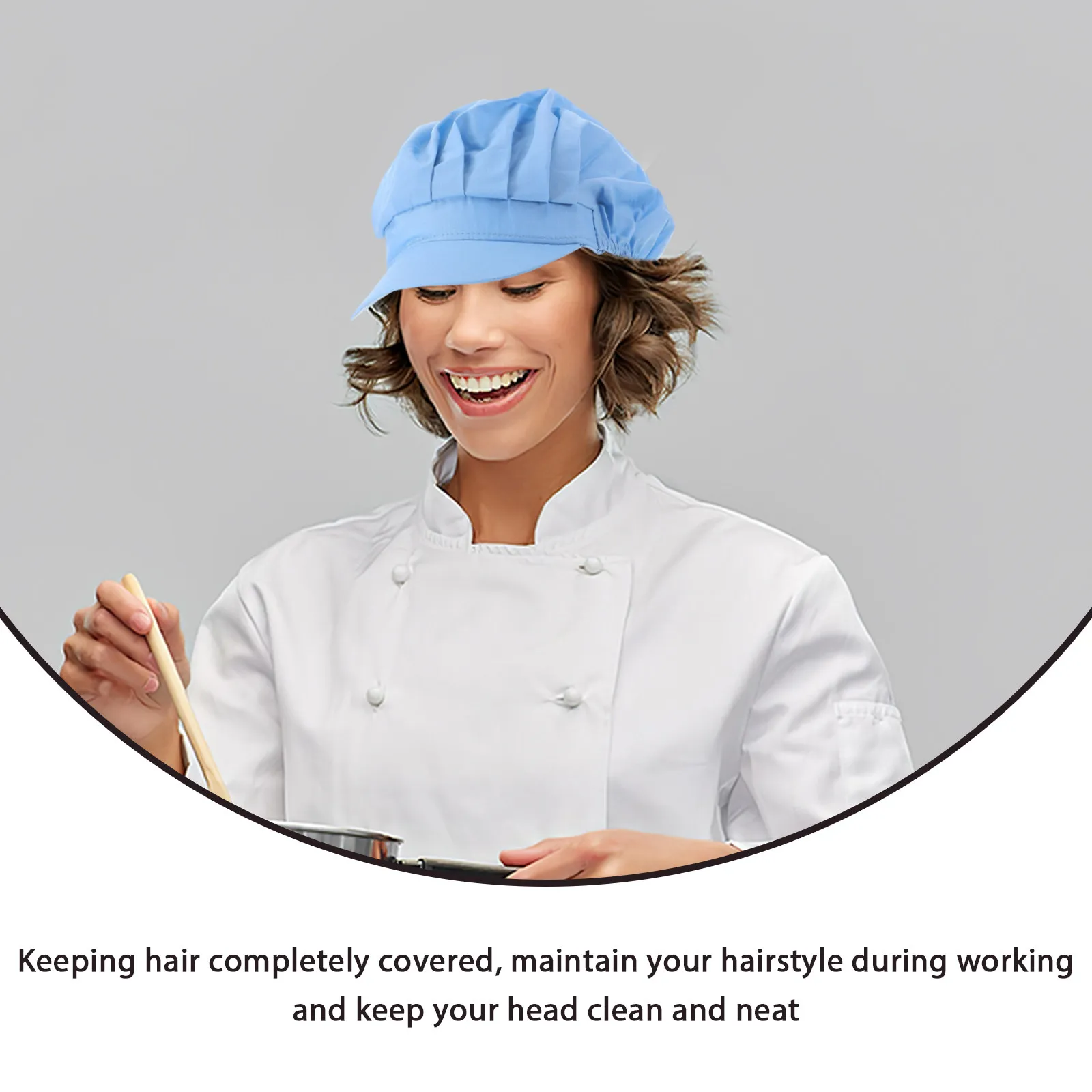 2 шт. профессиональные поварские колпаки для кухни, дышащие, из полиэстера и хлопка, для сотрудников ресторанов и кейтеринга, пылезащитные, эластичные
2 шт. профессиональные поварские колпаки для кухни, дышащие, из полиэстера и хлопка, для сотрудников ресторанов и кейтеринга, пылезащитные, эластичные