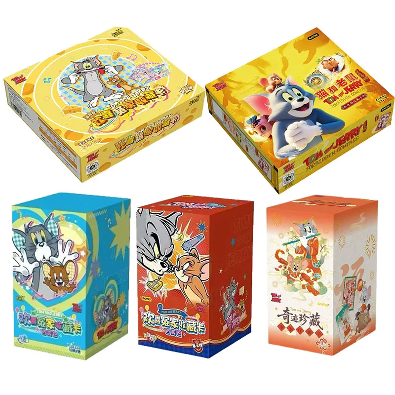 KAYOU Genuine Tom and Jerry New Happy Enemy Versatile Series Card Anime Collection Kids Toy Card Birthday Gifts Original Box
KAYOU Genuine Tom and Jerry New Happy Enemy Versatile Series Card Anime Collection Kids Toy Card Birthday Gifts Original Box