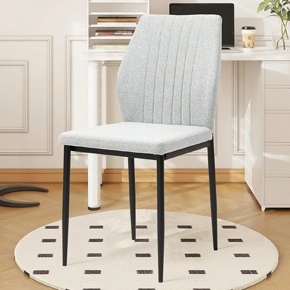 Dining Chair Upholstered Wooden Dining Room Chair, PU Leather Mid Century Modern Fabric Kitchen Chair With Metal Legs For Dining
Dining Chair Upholstered Wooden Dining Room Chair, PU Leather Mid Century Modern Fabric Kitchen Chair With Metal Legs For Dining