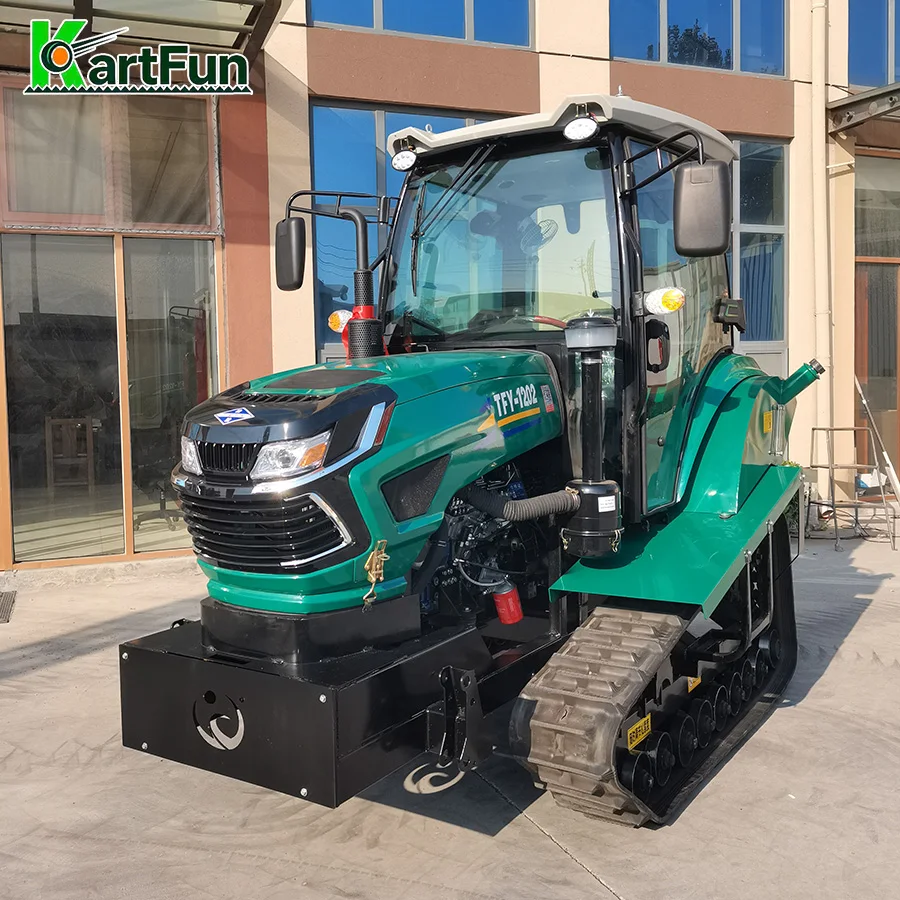Heavy Duty Crawler Tractor 50HP 80HP 120HP Multifunctional Agricultural Track Tractor for Paddy Field Dry Land Plowing Cultivati
Heavy Duty Crawler Tractor 50HP 80HP 120HP Multifunctional Agricultural Track Tractor for Paddy Field Dry Land Plowing Cultivati
