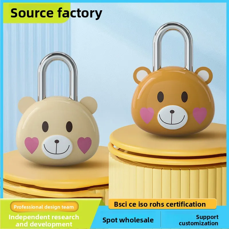 Замок безопасности для детей, милый металлический замок с медведем, студенческий багаж, чемодан, замок для шкафа
Замок безопасности для детей, милый металлический замок с медведем, студенческий багаж, чемодан, замок для шкафа