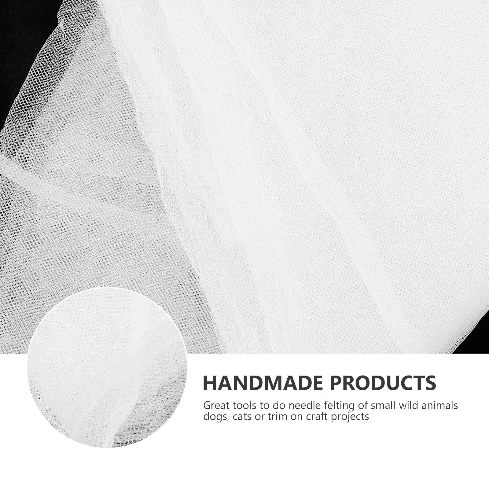 3Pcs Wool Felting Supplies Sturdy Felt Tool Gauze for Crafting Animals and Trimming Handmade Projects Material
3Pcs Wool Felting Supplies Sturdy Felt Tool Gauze for Crafting Animals and Trimming Handmade Projects Material