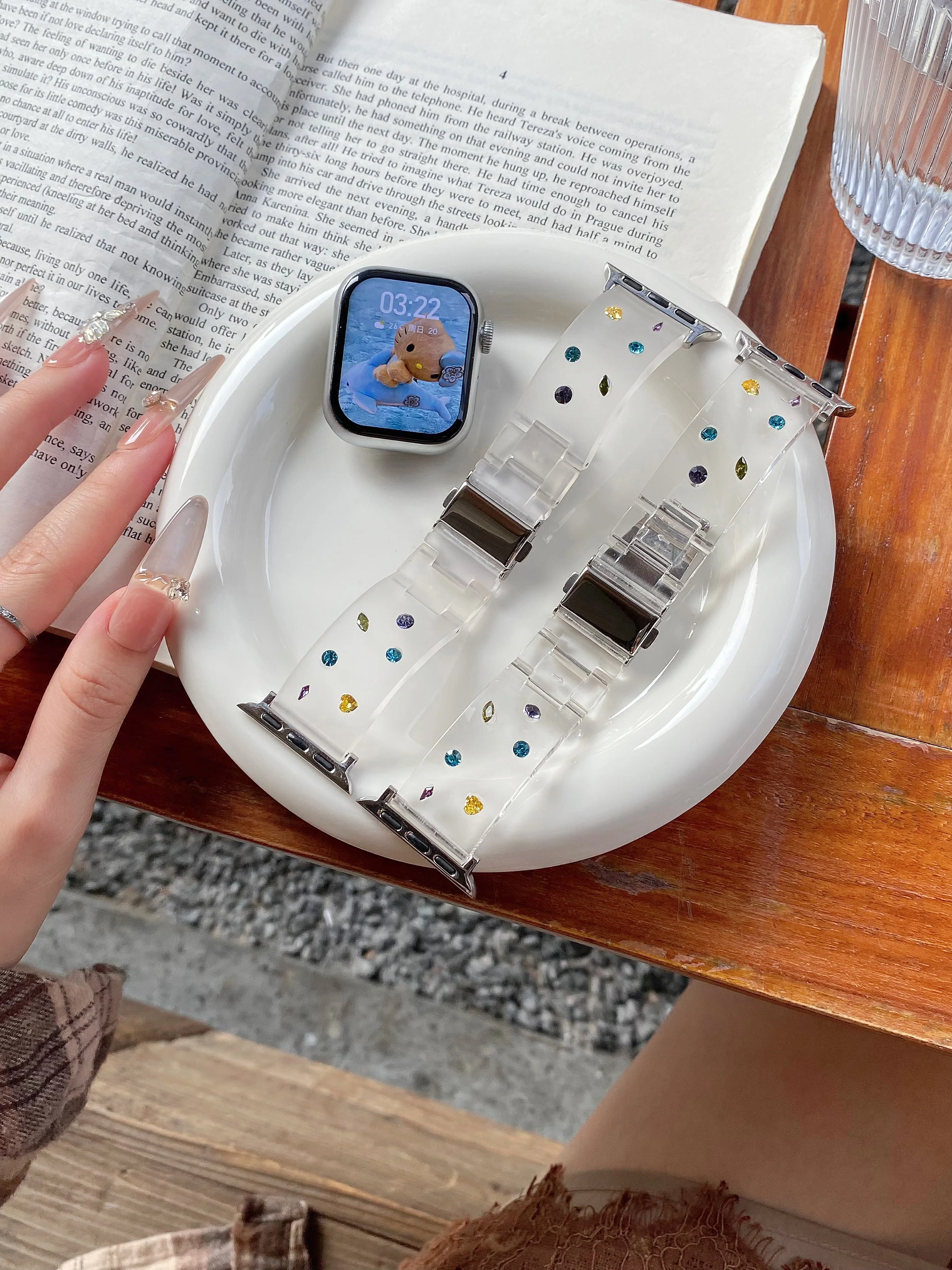 Ремешок из смолы для Apple Watch Band 44 мм, 46 мм, 40 мм, 45 мм, 49 мм, 38 мм, 42 мм, 41 мм, ремешок для IWatch Series 10 9 8 7 6 5 4 3 2 1 Ultra
Ремешок из смолы для Apple Watch Band 44 мм, 46 мм, 40 мм, 45 мм, 49 мм, 38 мм, 42 мм, 41 мм, ремешок для IWatch Series 10 9 8 7 6 5 4 3 2 1 Ultra
