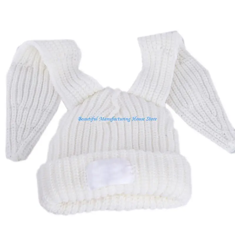 E56A Вязаная шапка с кроликом Skullies Шапка с длинными ушками Вязаная шапка крючком Милая шапка с кроликом
E56A Вязаная шапка с кроликом Skullies Шапка с длинными ушками Вязаная шапка крючком Милая шапка с кроликом