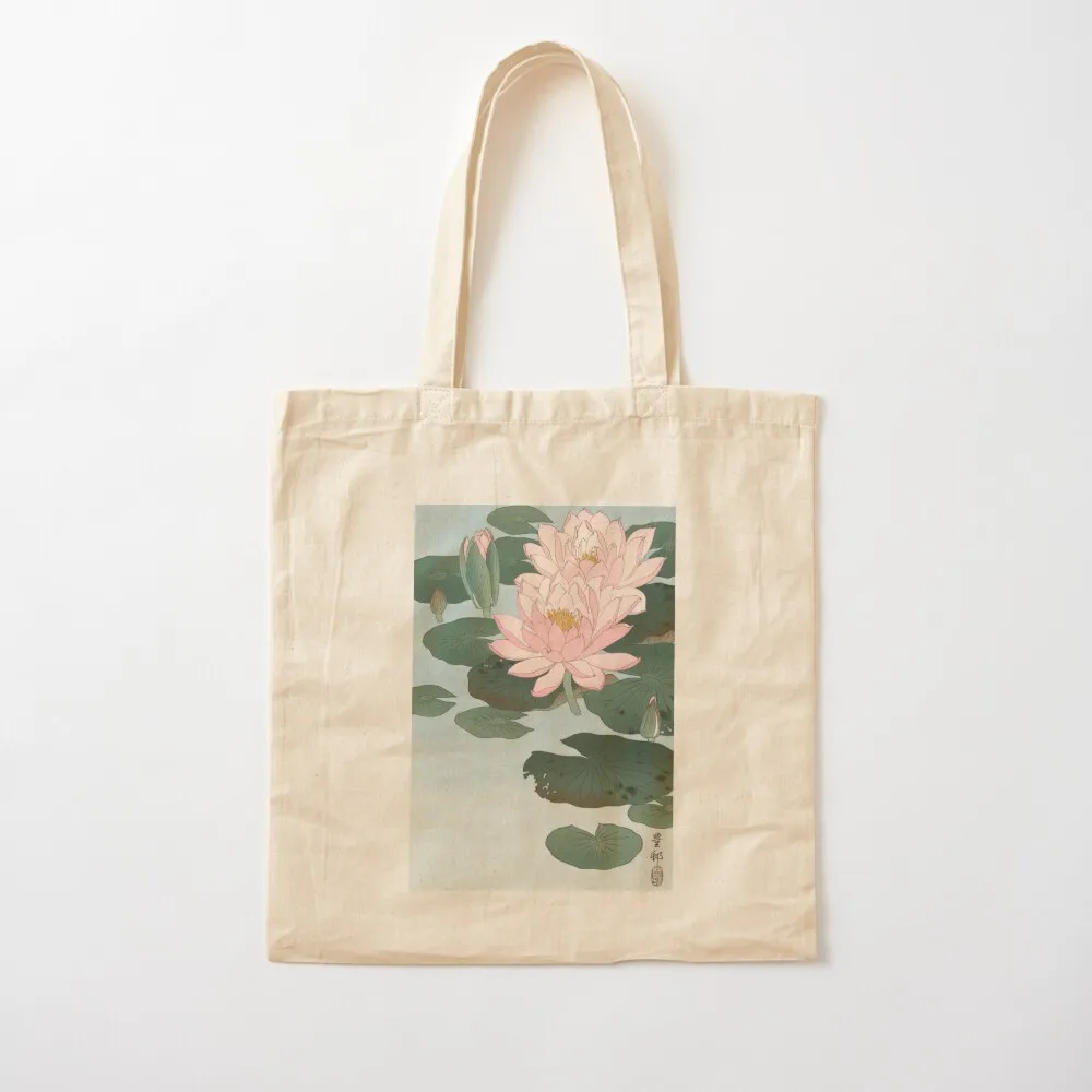 Flowering Water Lily, Ohara Koson Tote Bag tote women canvas bags personalized women
Flowering Water Lily, Ohara Koson Tote Bag tote women canvas bags personalized women