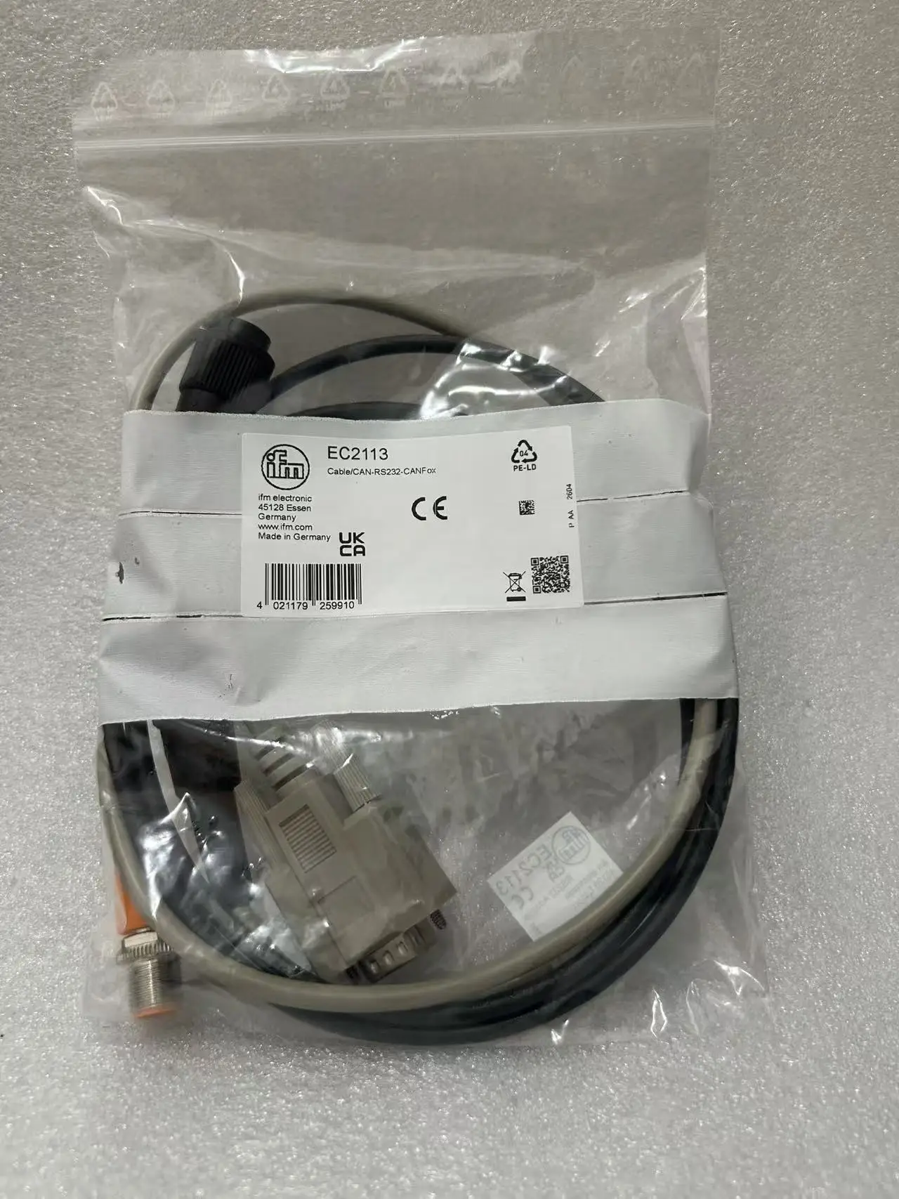 EC2113 Cable/CAN-RS232-CANFox Connection cable
EC2113 Cable/CAN-RS232-CANFox Connection cable