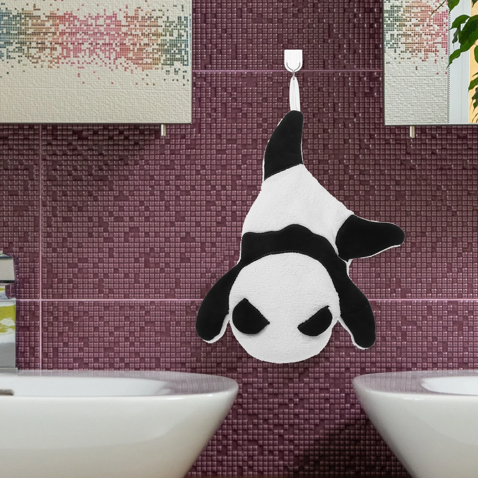 Panda Hand Cute Cartoon Bath Kitchen Hanging Cute Bathroom Hand Towels Soft Absorbent Dry Hands Bathroom Travel Use
Panda Hand Cute Cartoon Bath Kitchen Hanging Cute Bathroom Hand Towels Soft Absorbent Dry Hands Bathroom Travel Use