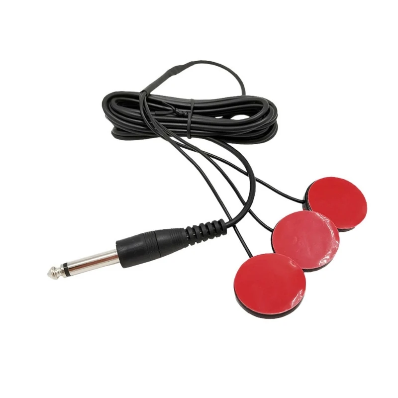 Guitar Cable Sticker Instrument Accessory 6.35mm Piezo Contact Microphone Pickup
Guitar Cable Sticker Instrument Accessory 6.35mm Piezo Contact Microphone Pickup