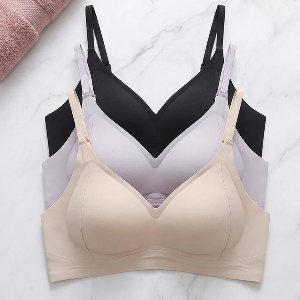Comfortable Deep V Wireless Push Up Bra Anti-sagging Shockproof Underwear for Women Lingerie Thin Seamless Bra Summer
Comfortable Deep V Wireless Push Up Bra Anti-sagging Shockproof Underwear for Women Lingerie Thin Seamless Bra Summer