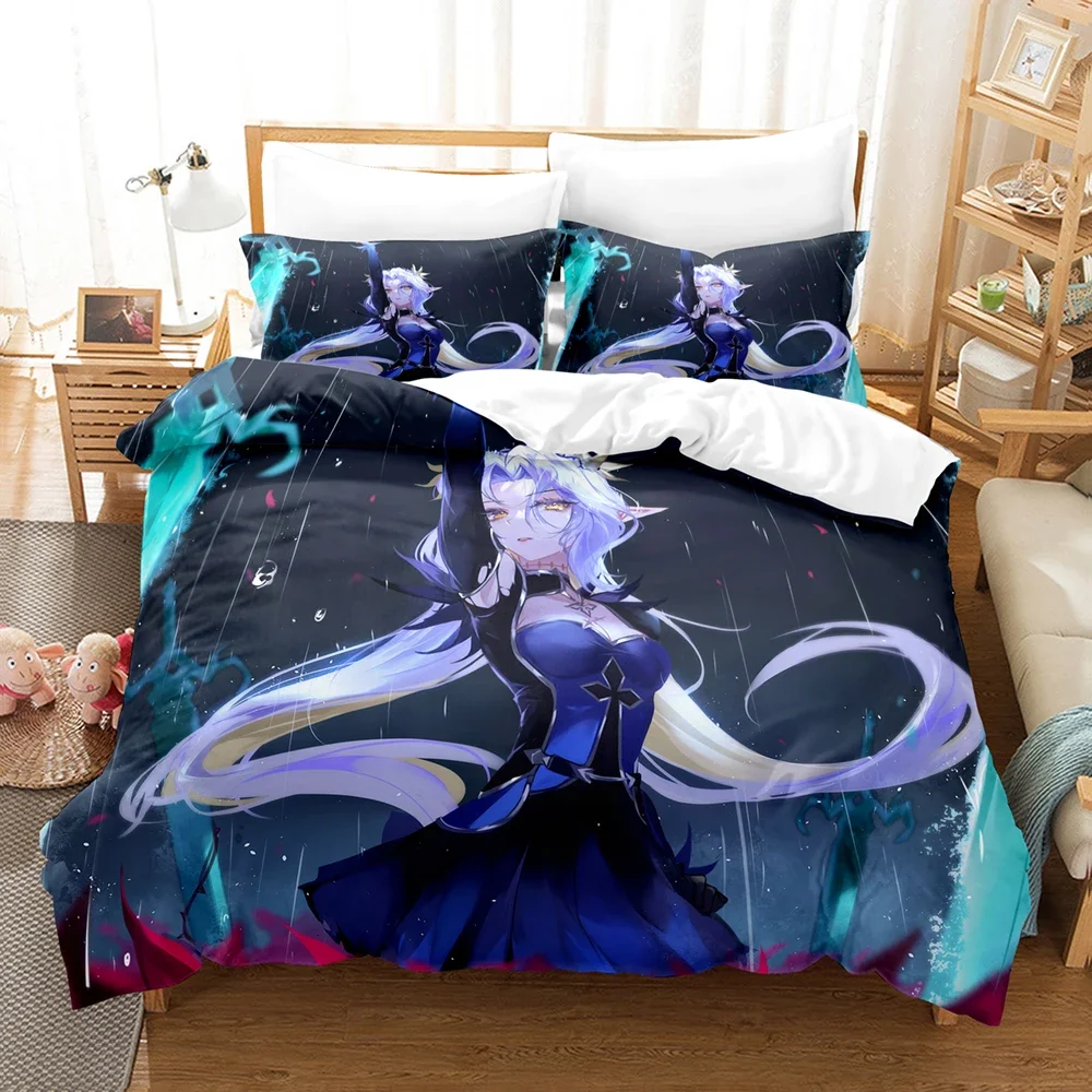 Fashion 3D Print Game Epic Seven Bedding Set Comforter Duvet Cover Sets Pillowcase Twin Full Queen King Bed Linens Home Textiles
Fashion 3D Print Game Epic Seven Bedding Set Comforter Duvet Cover Sets Pillowcase Twin Full Queen King Bed Linens Home Textiles