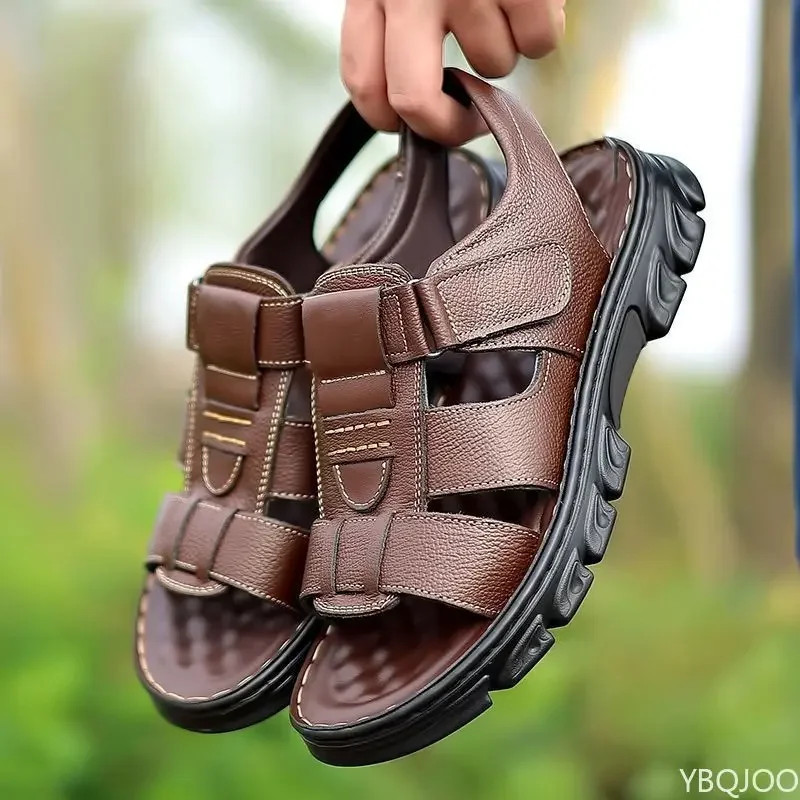 2025 Men's New summer Beach leisure Fashionable Slippers Outdoor Lightweight comfortable Non-slip Thick-soled Sandals for Men
2025 Men's New summer Beach leisure Fashionable Slippers Outdoor Lightweight comfortable Non-slip Thick-soled Sandals for Men