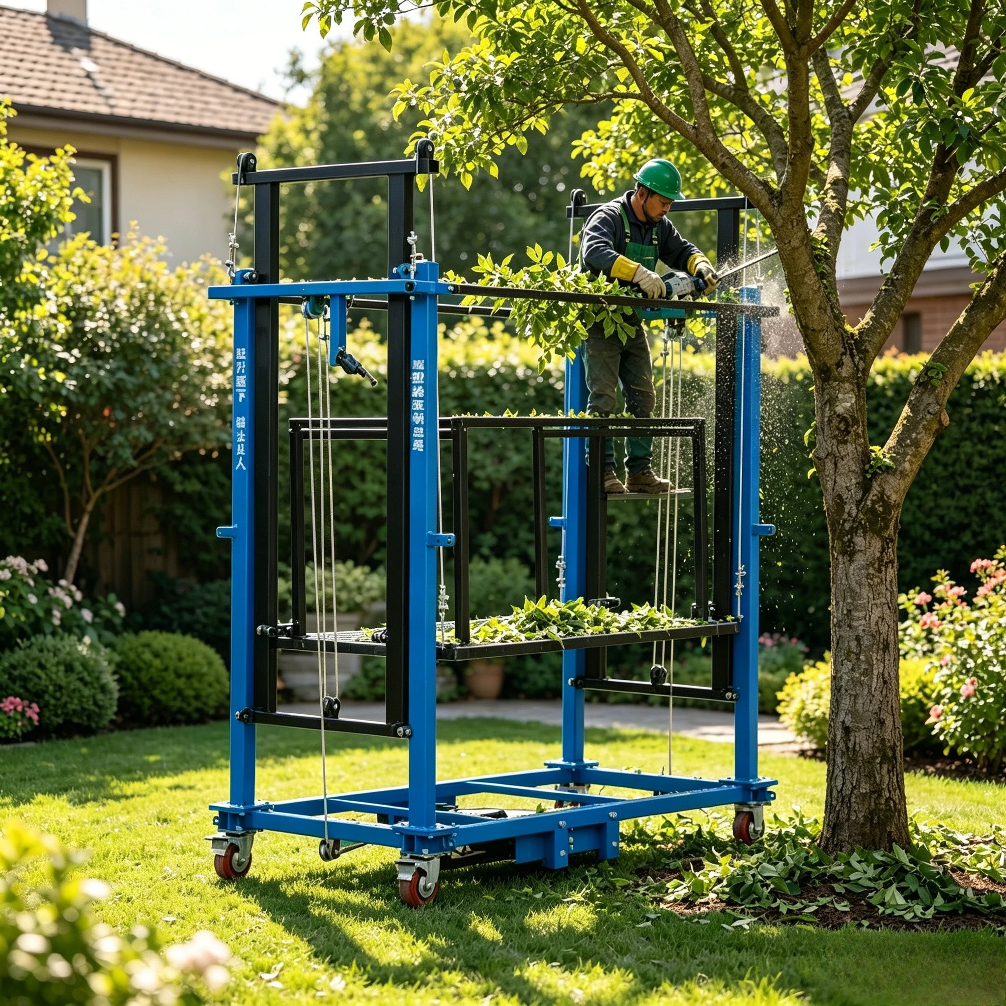 Electric Steel Scaffolding Lift for Construction & Renovation with Motor High Efficiency 500kg Capacity Maximum Safety Stability
Electric Steel Scaffolding Lift for Construction & Renovation with Motor High Efficiency 500kg Capacity Maximum Safety Stability