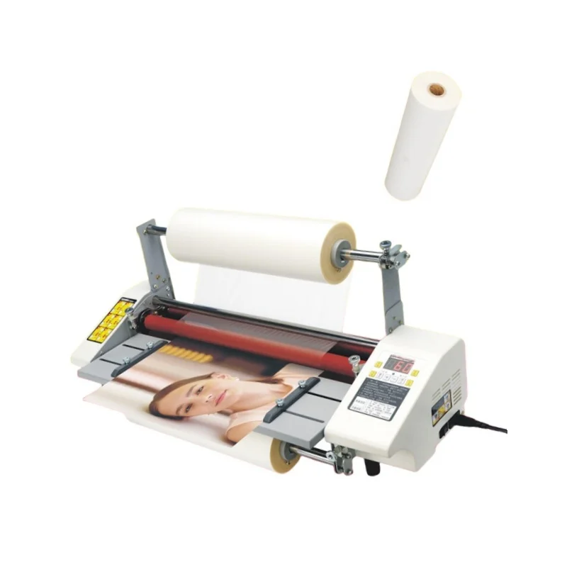 Double Sided Adjustable Speed Automatic A3 Laminator Machine Hot and Cold Lamination for Film Paper Plastic Foil Packaging
Double Sided Adjustable Speed Automatic A3 Laminator Machine Hot and Cold Lamination for Film Paper Plastic Foil Packaging