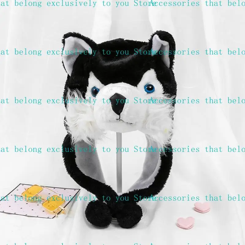 652F Wolf Plush Hat Windproof Warm Hat Dress Up Winter Ear Protect Hat Gift Winter Beanie Hat for Boy Girl Adult
652F Wolf Plush Hat Windproof Warm Hat Dress Up Winter Ear Protect Hat Gift Winter Beanie Hat for Boy Girl Adult